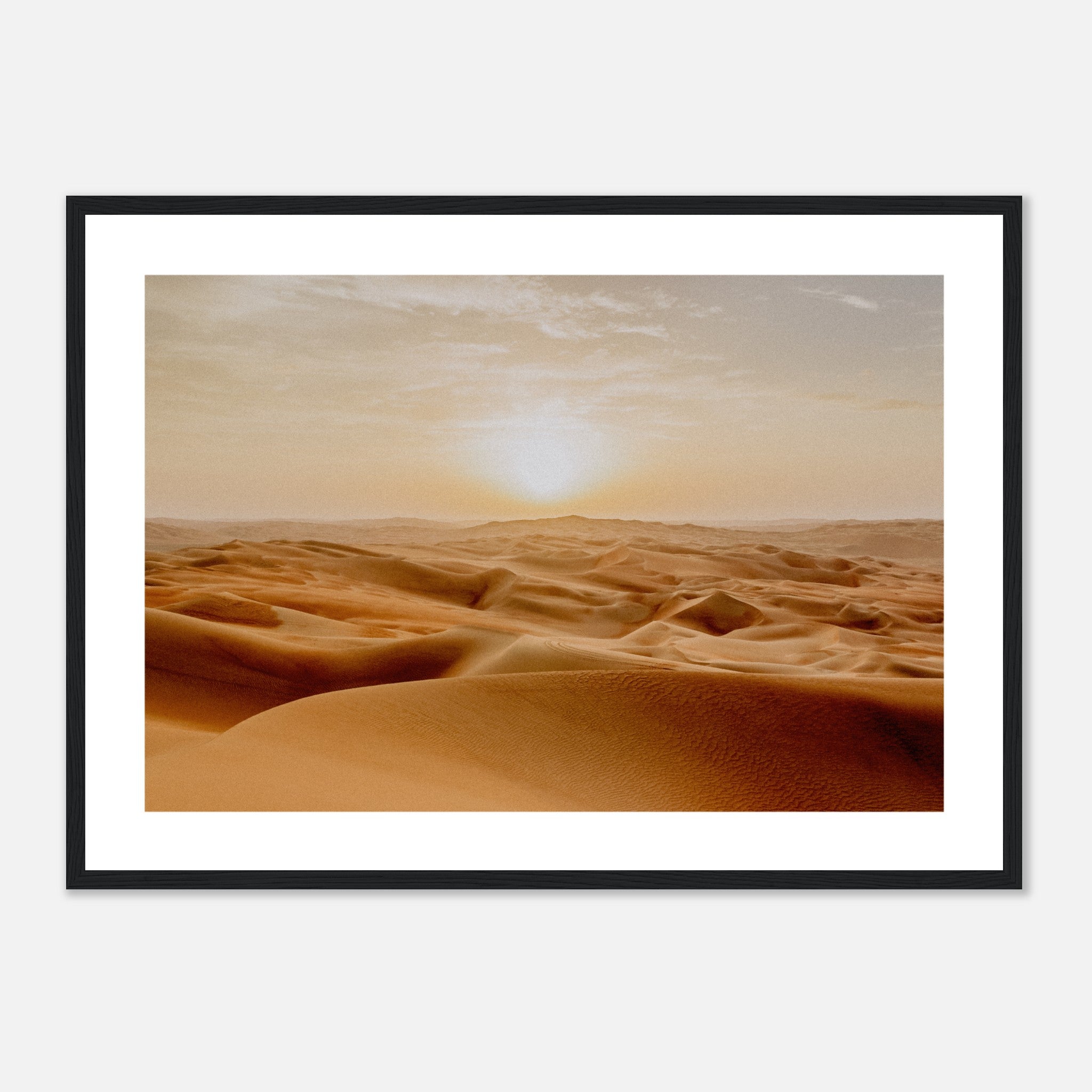 Sol del desierto Póster