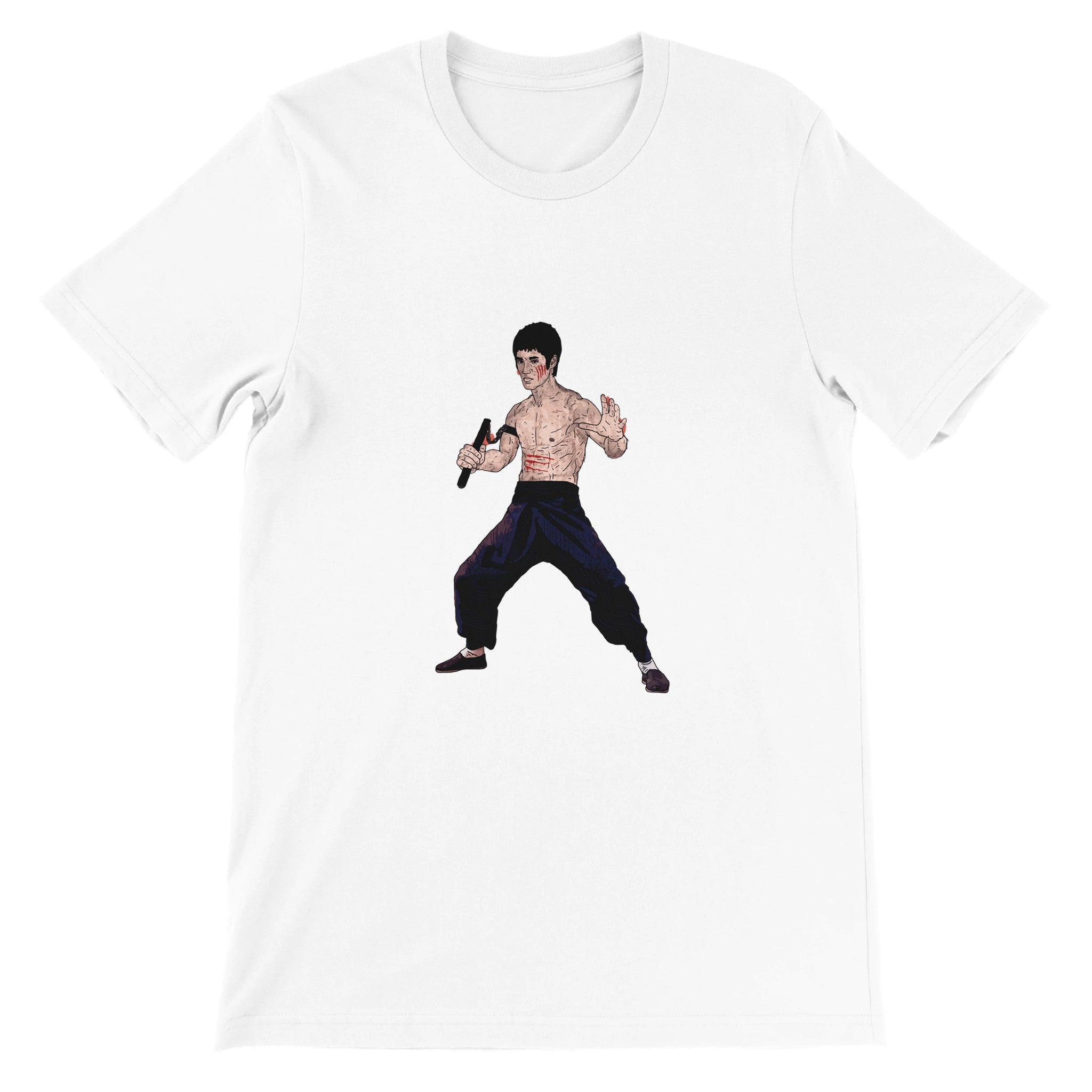 Bruce Lee Crewneck T-shirt - Optimalprint