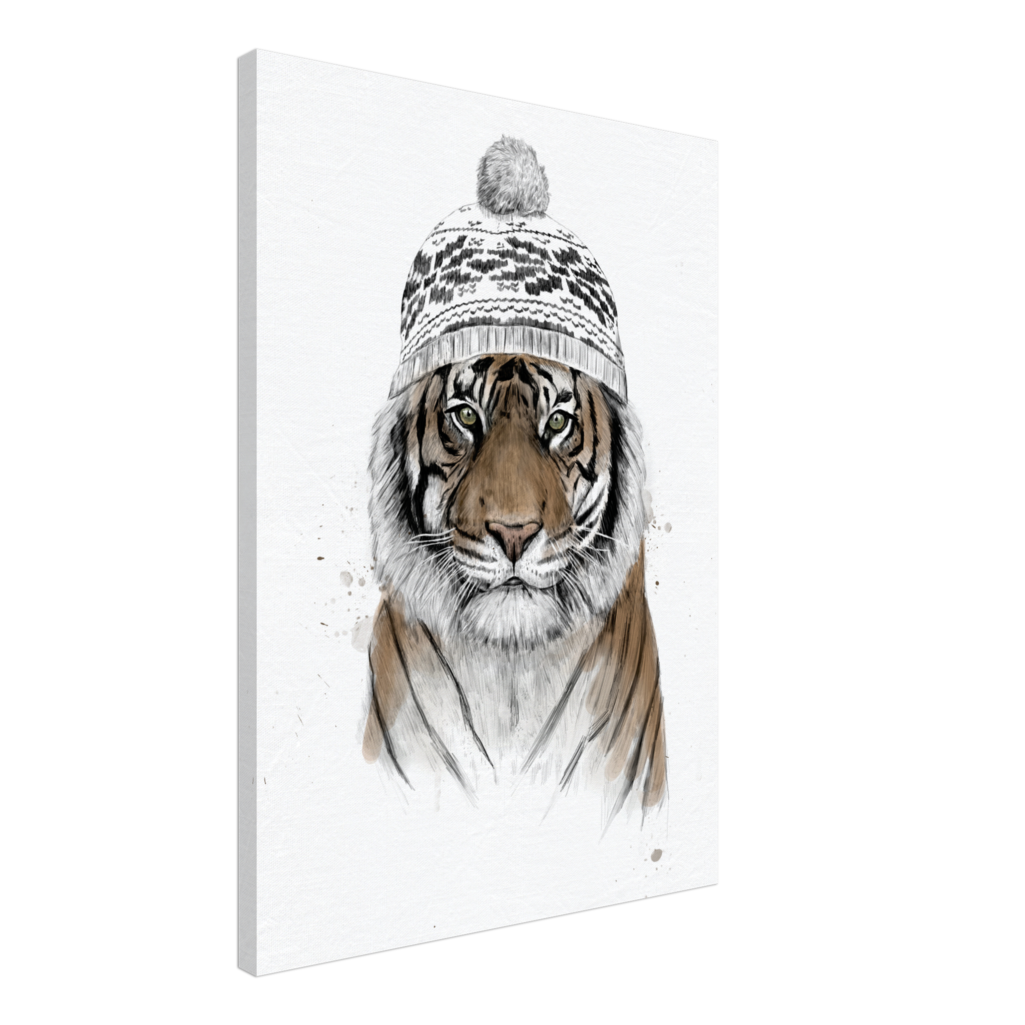Lienzo Tigre Siberiano
