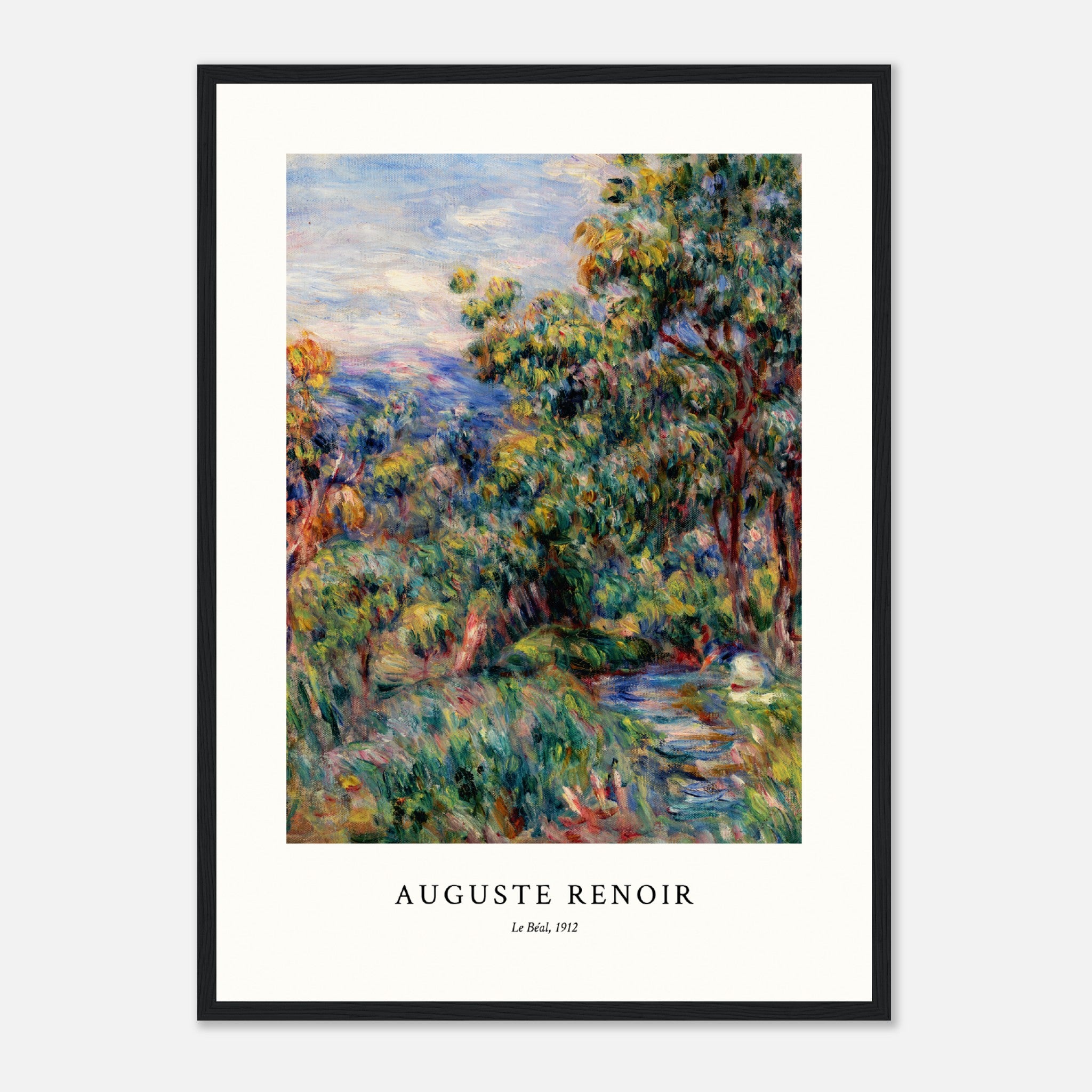Auguste Renoir III Póster