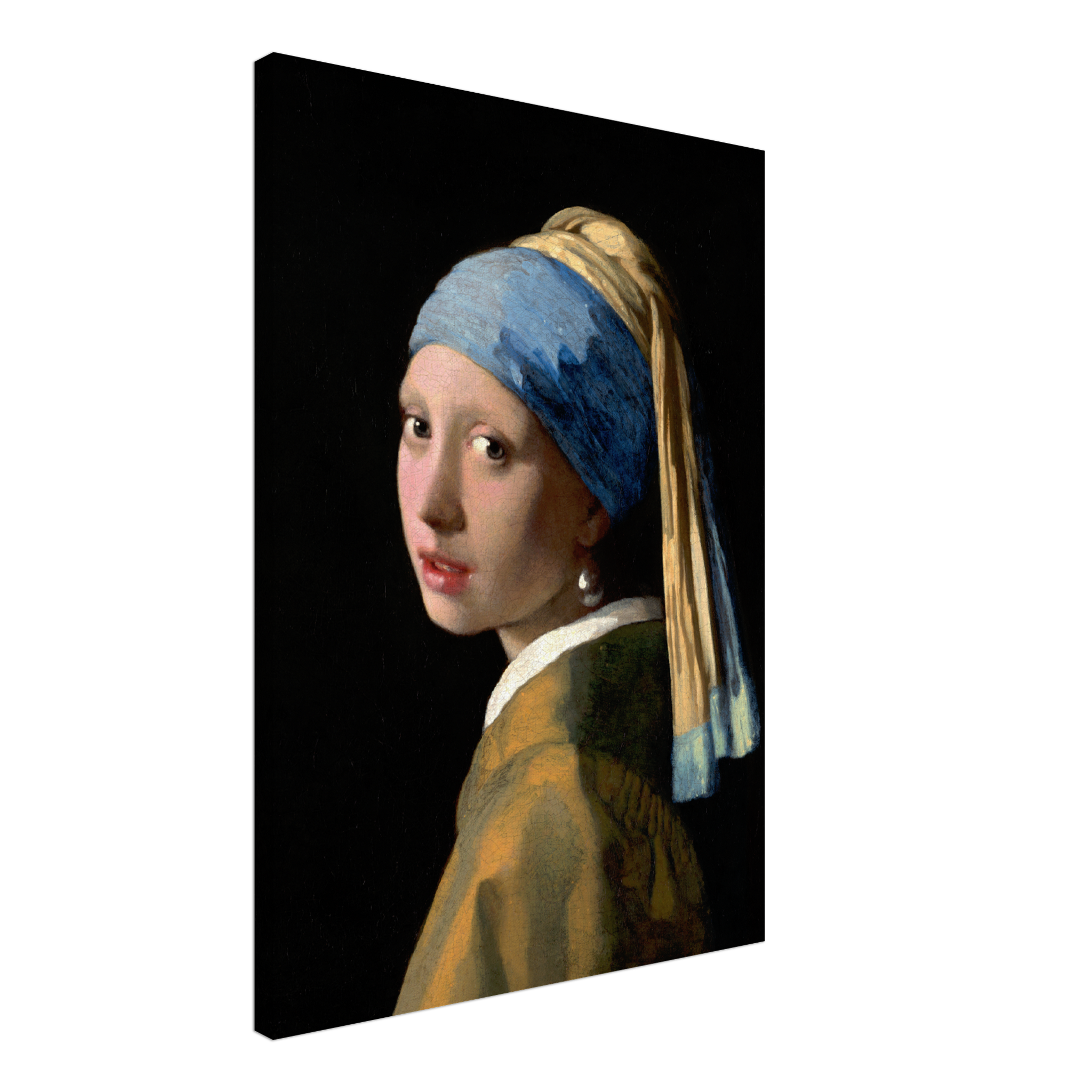 Girl with a Pearl Earring (1665) Canvas