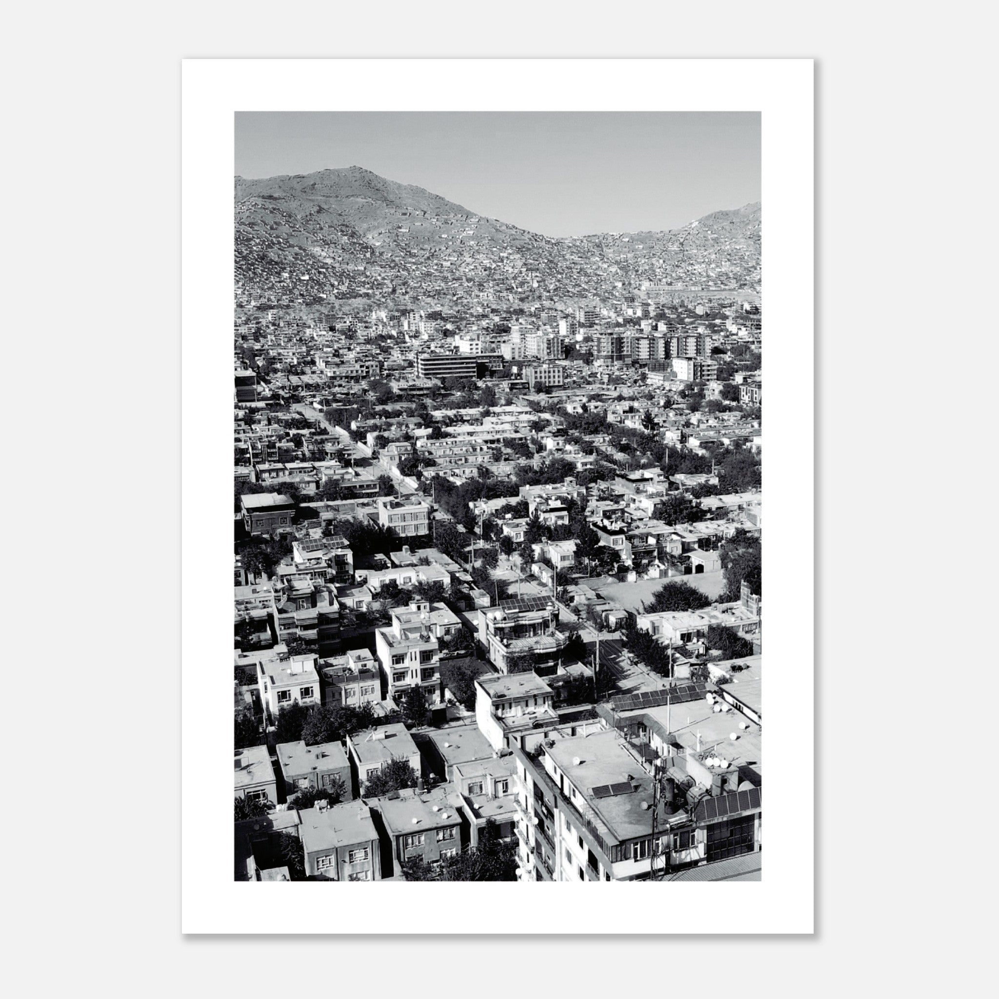Ver la ciudad de Kabul Póster