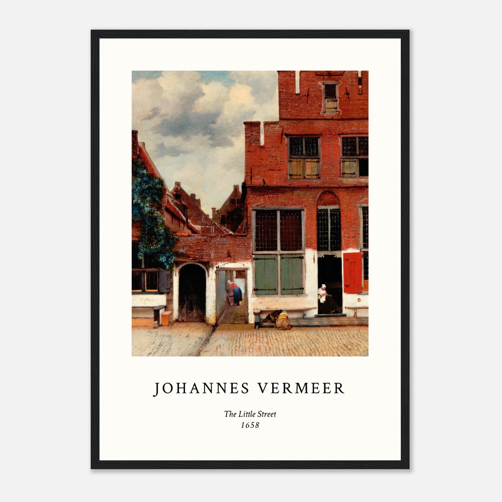 Póster Johannes Vermeer IV