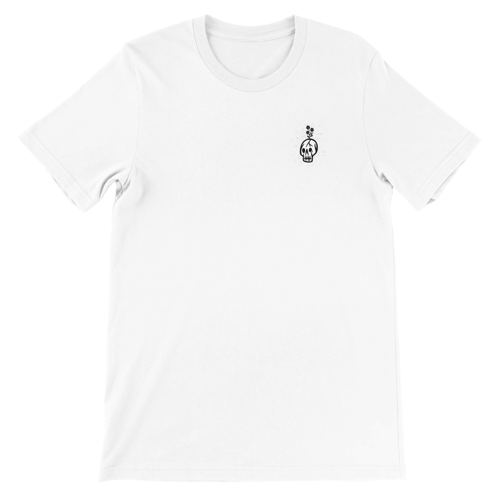 Bloom Skull Crewneck T-shirt - Optimalprint