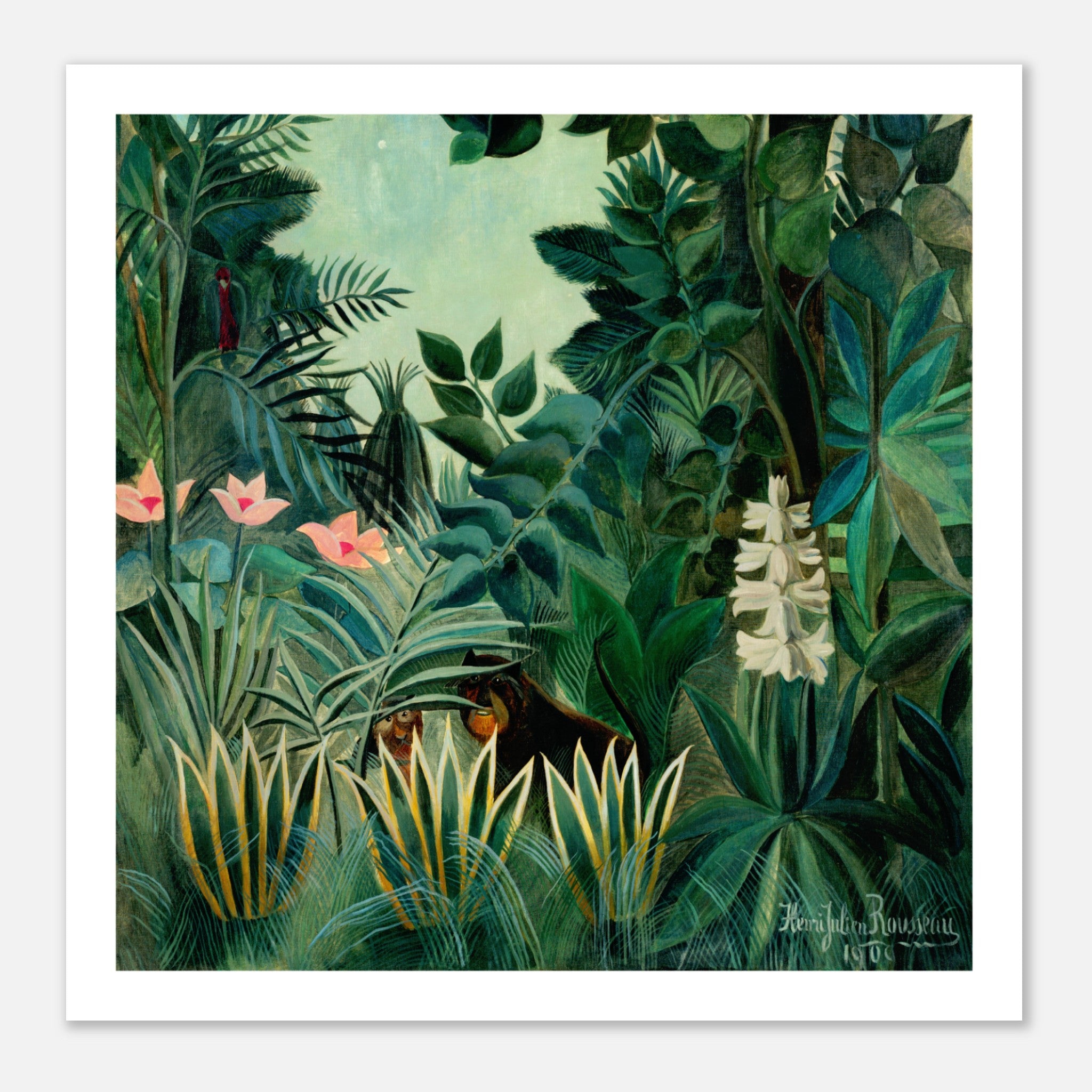 The Equatorial Jungle (1909) Poster
