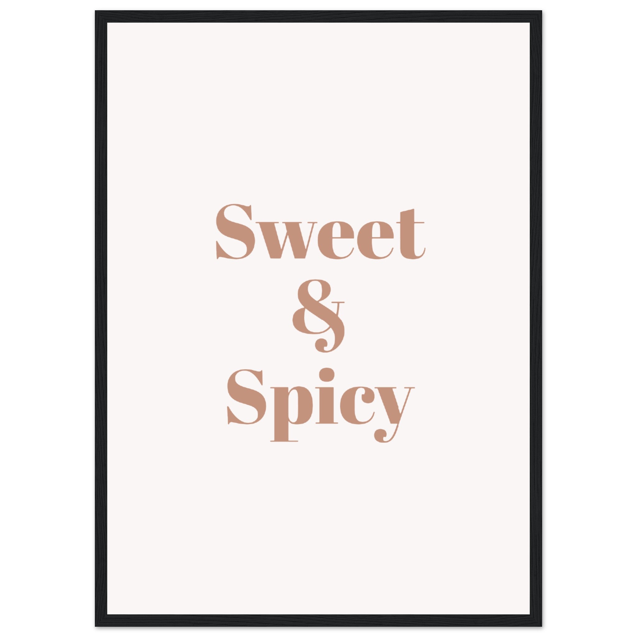 Sweet And Spicy Poster