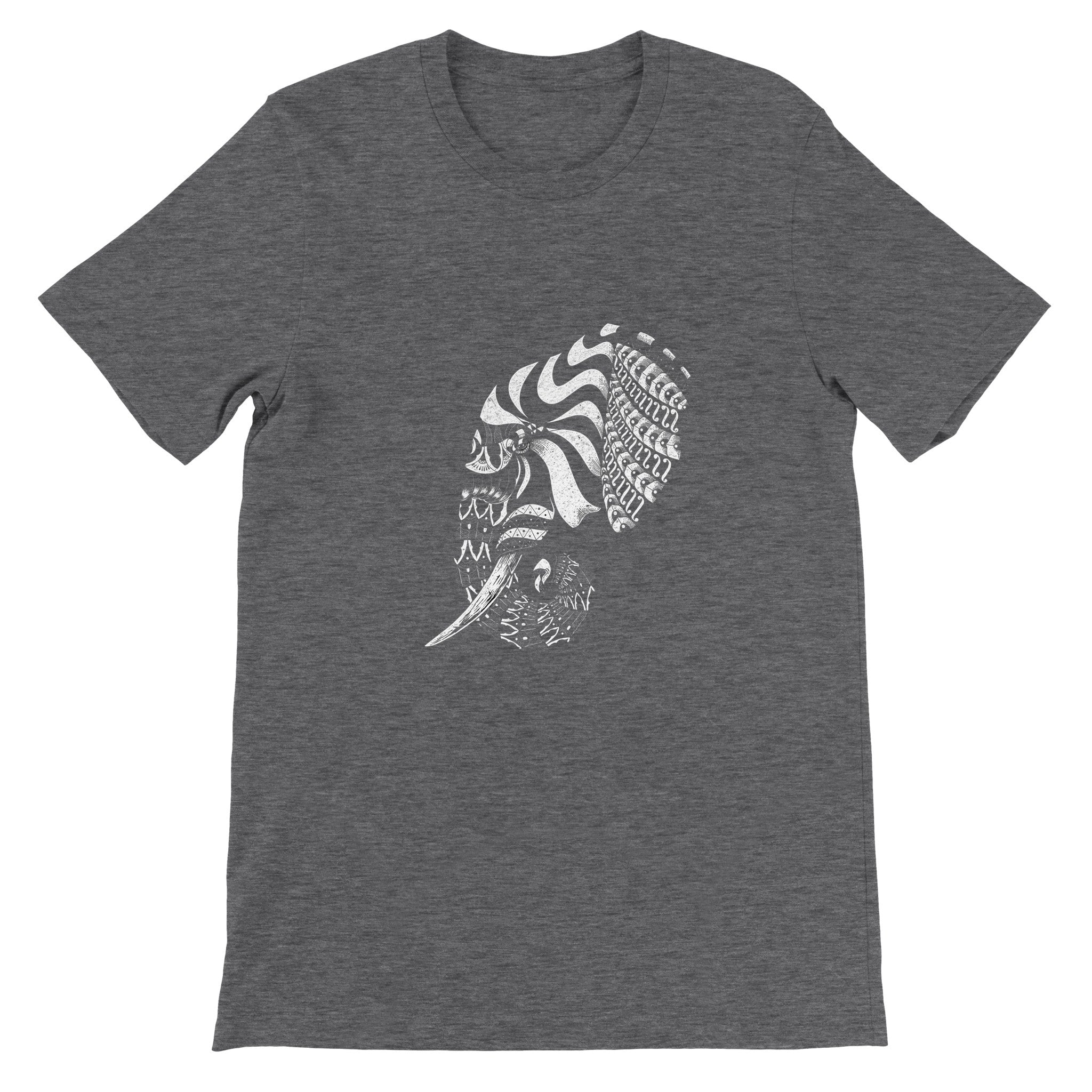 Ornate Elephant Crewneck T-shirt - Optimalprint