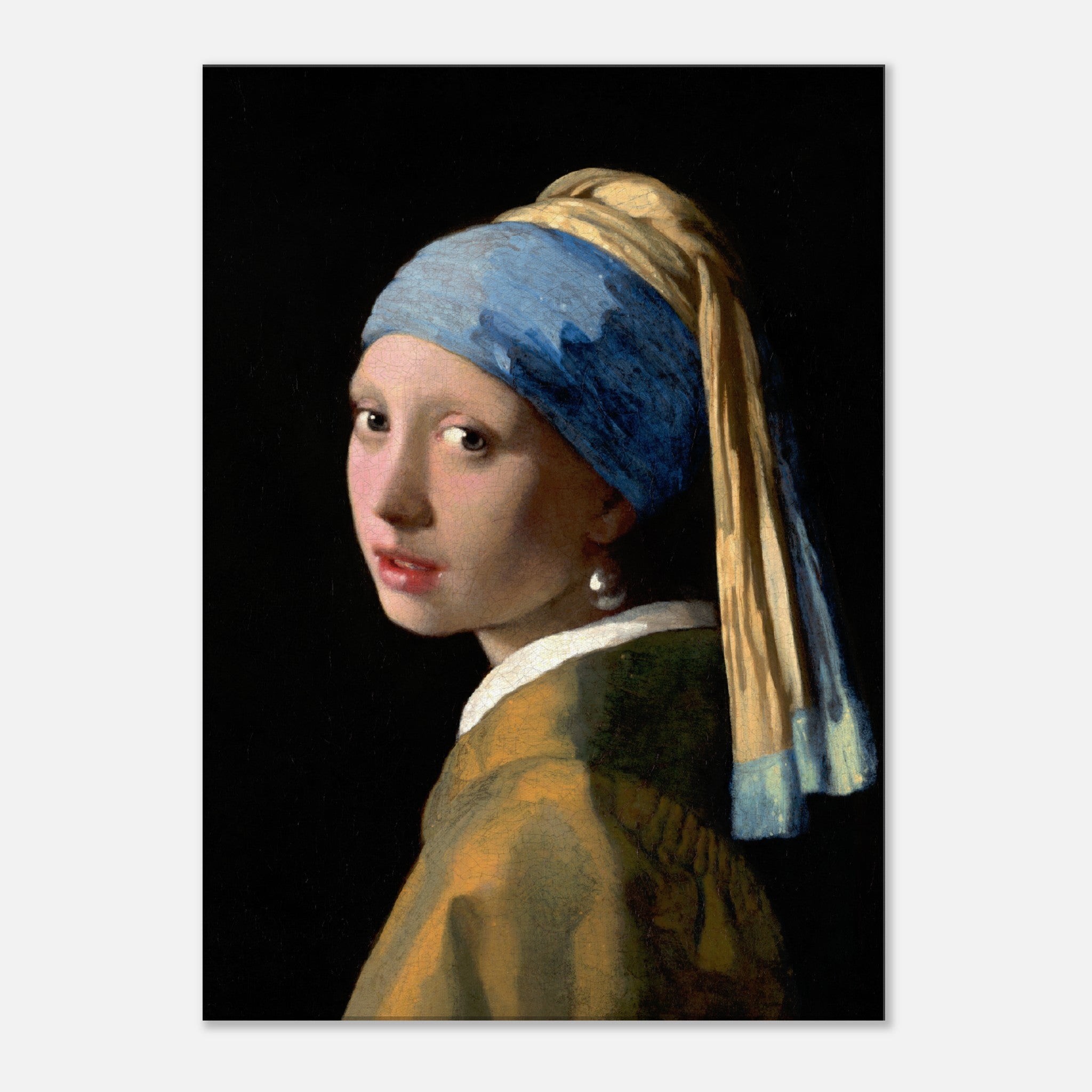 Girl with a Pearl Earring (1665) Canvas