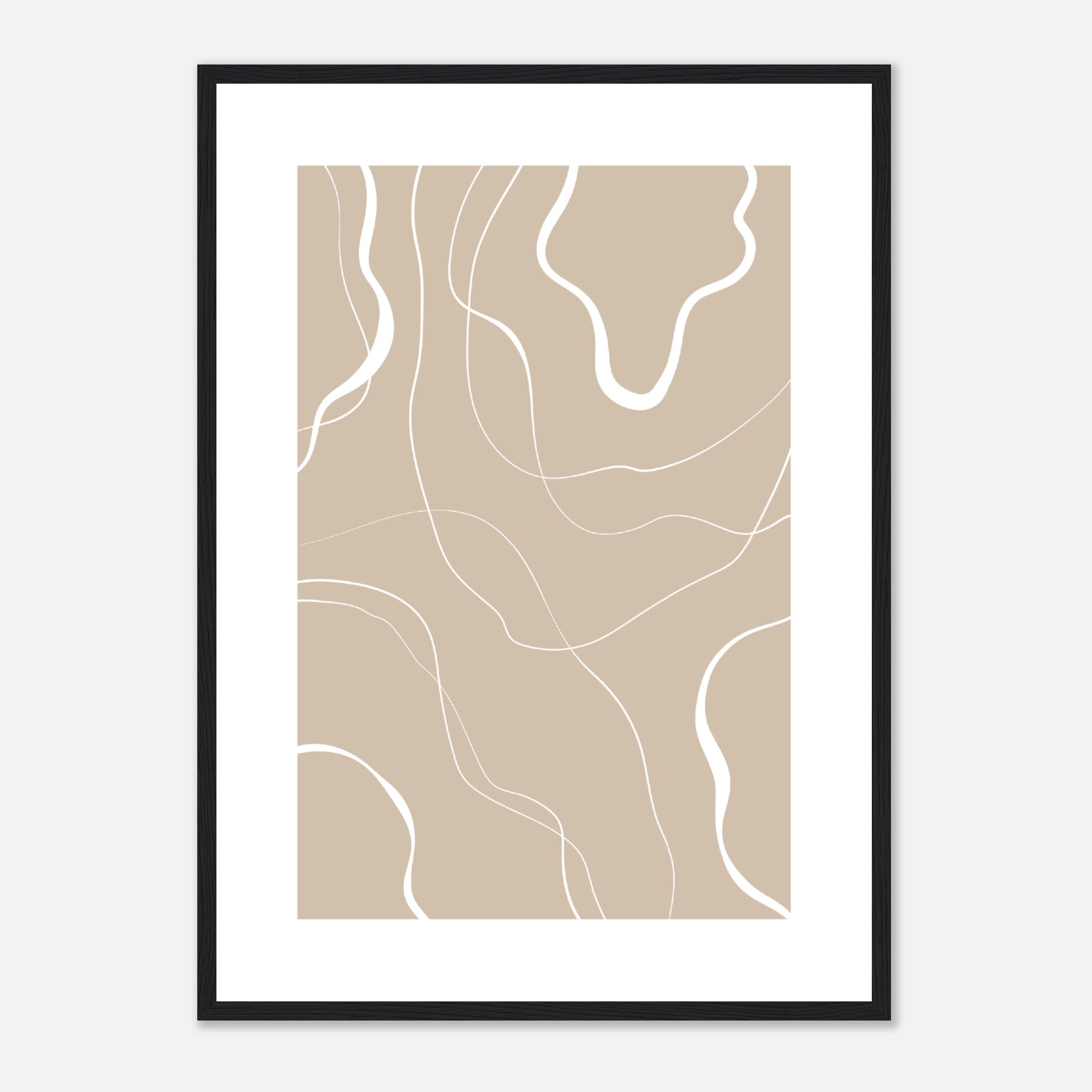 Abstract Lines Poster