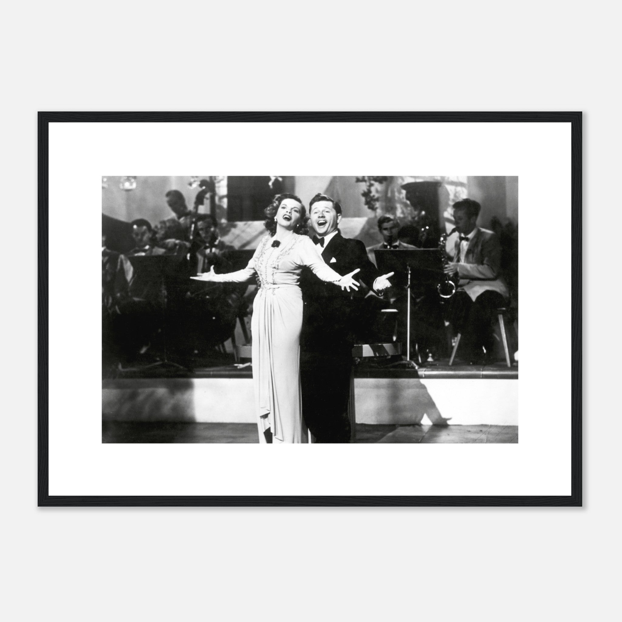 Judy Garland y Mickey Rooney Póster