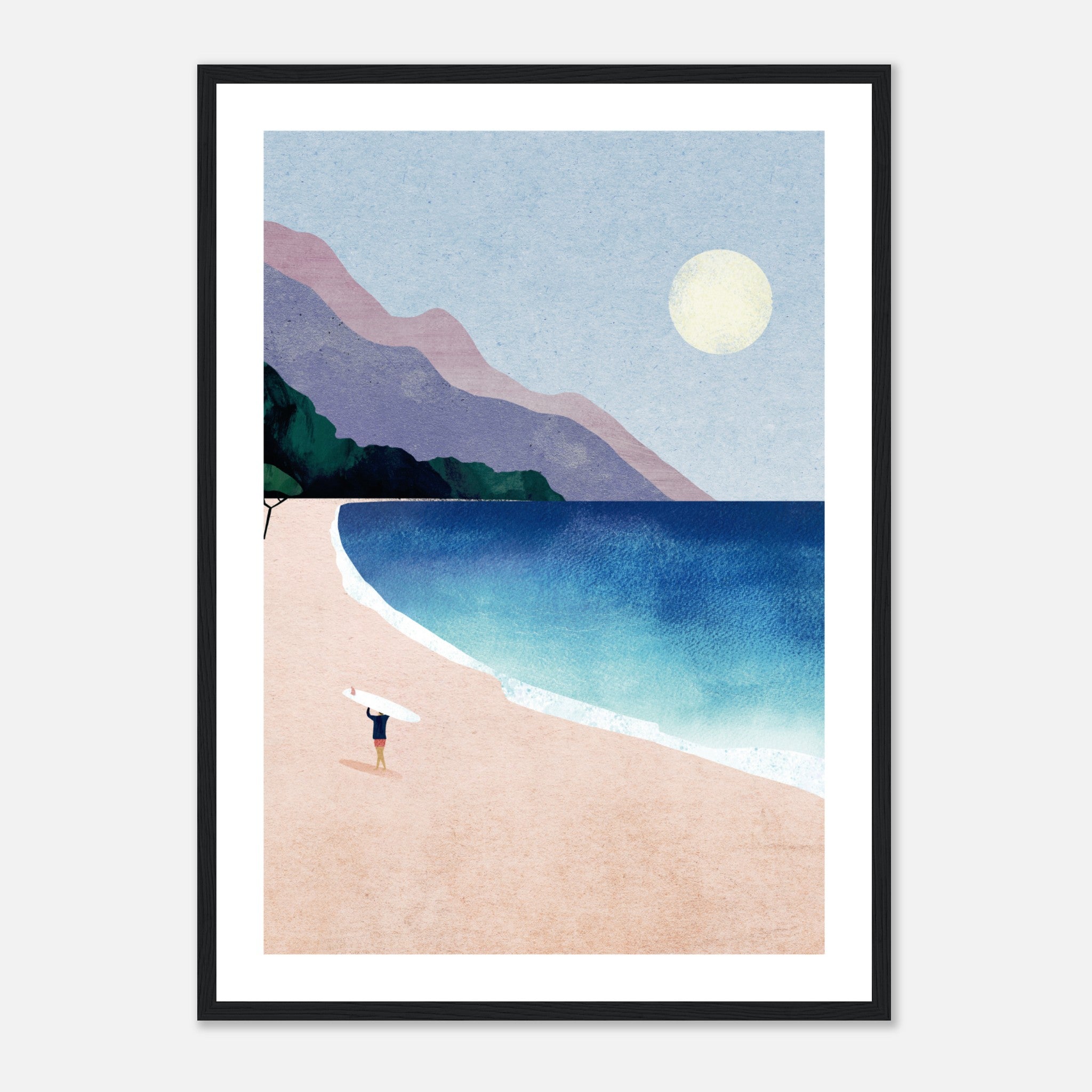 Surf Beach Poster