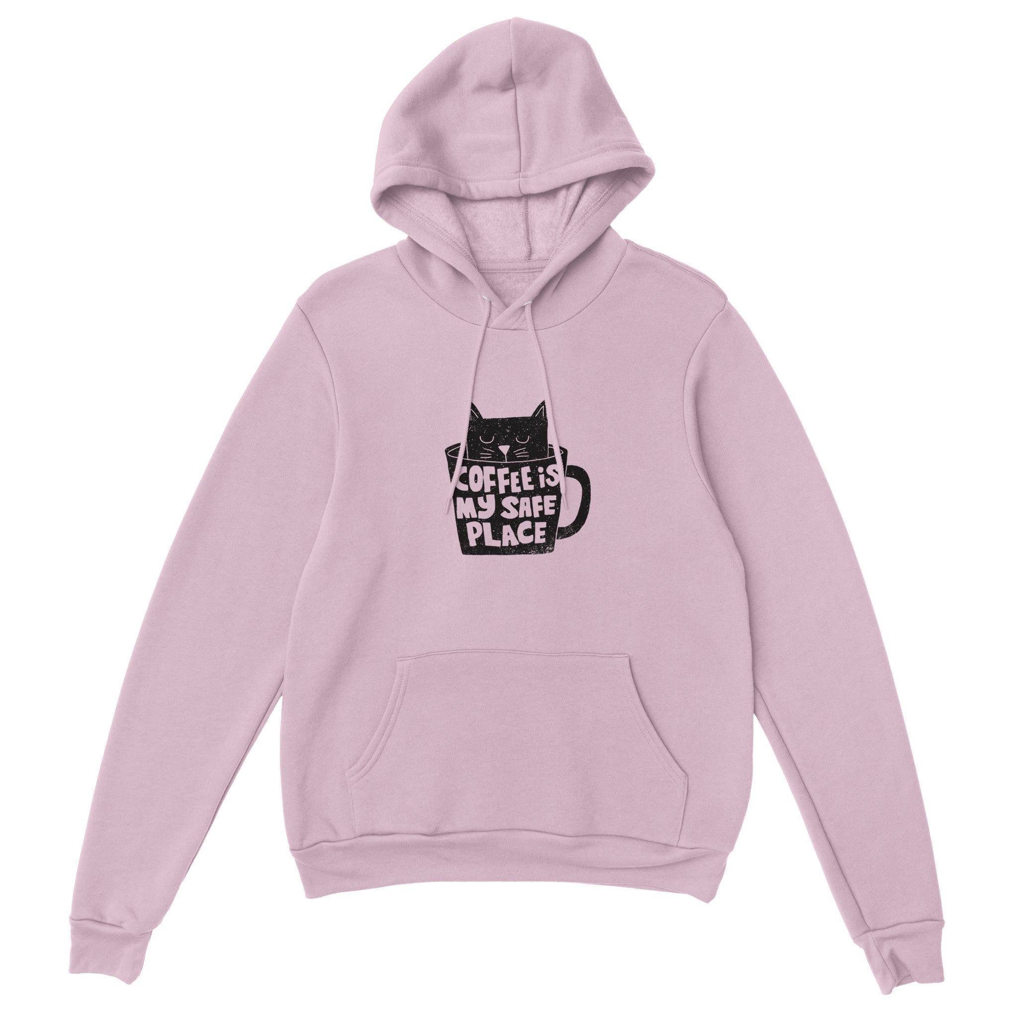 COFFEE IS MY SAFE PLACE Pullover Hoodie - Optimalprint