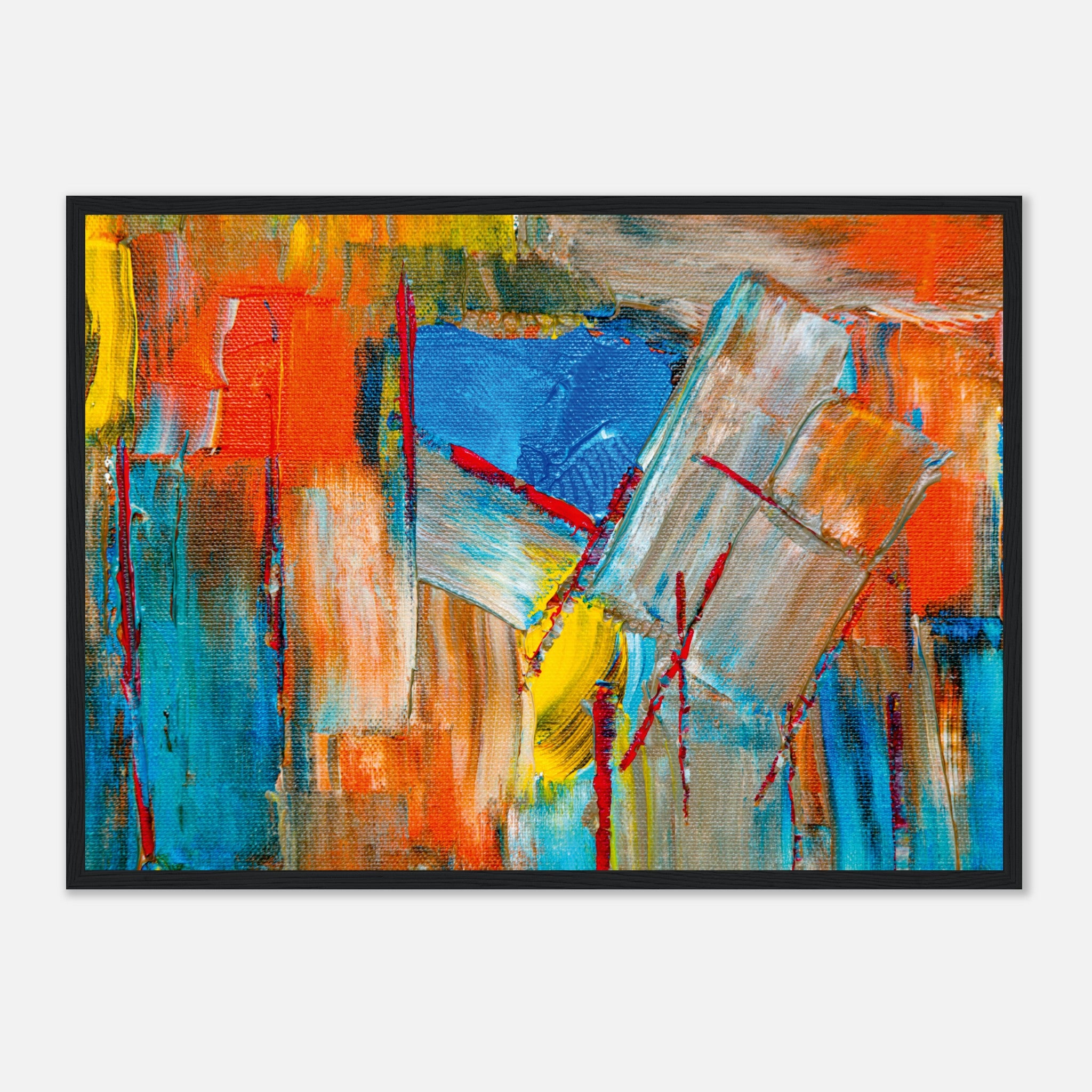 Bold Abstract Painting Poster