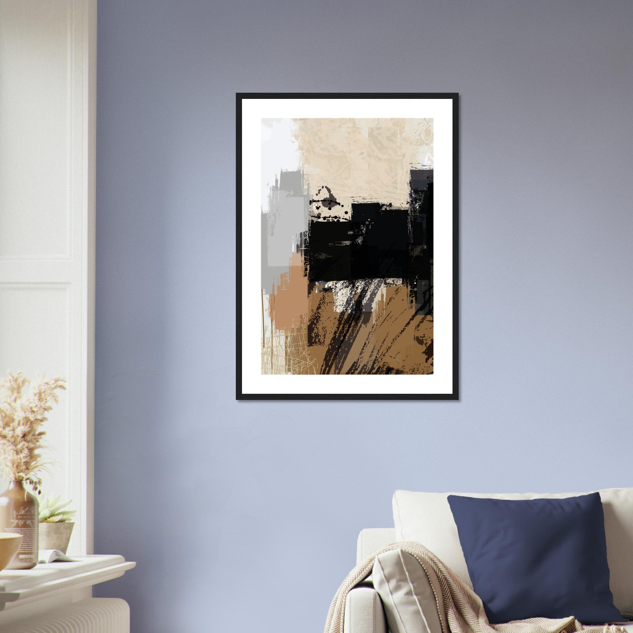 Earthy Abstraction No.1 Poster