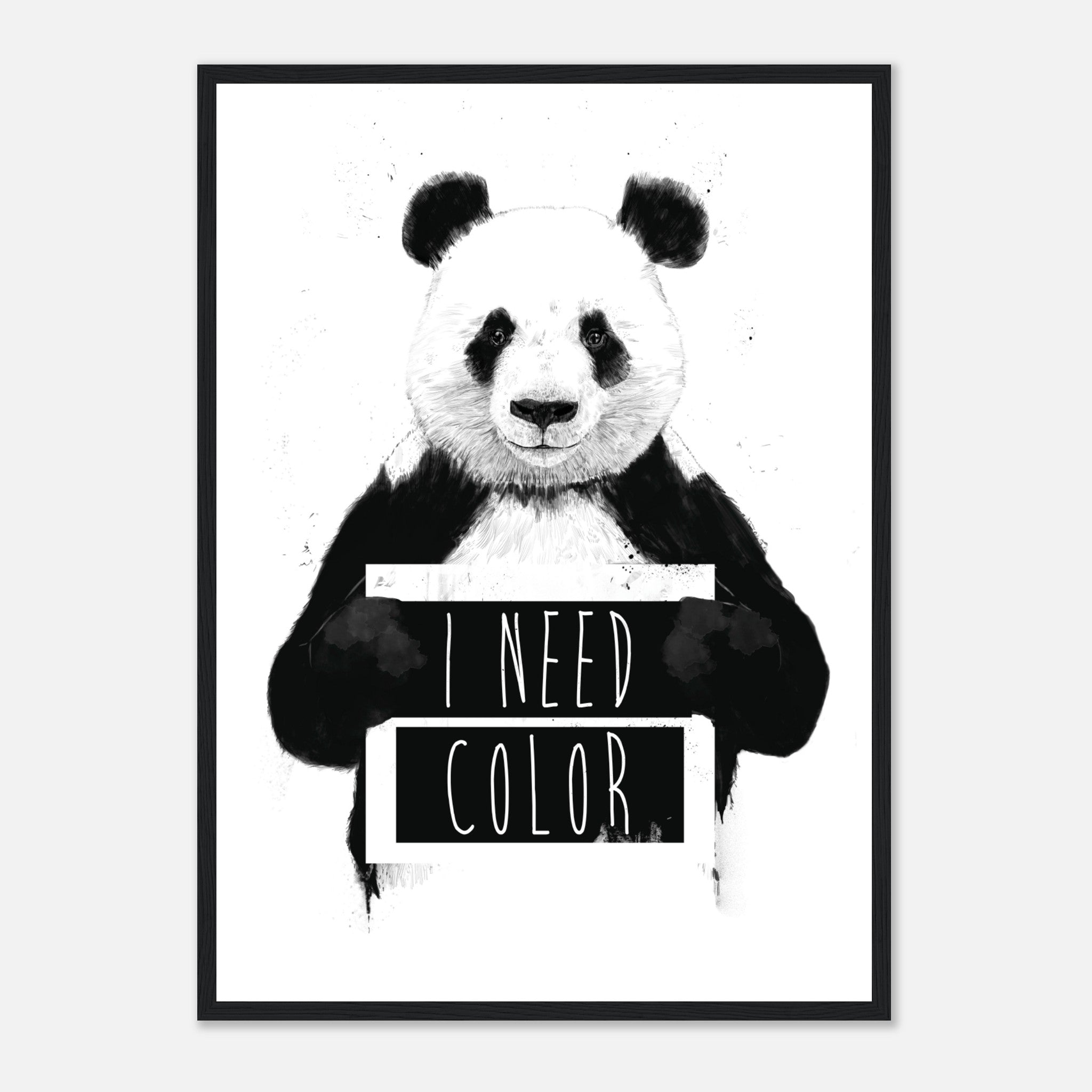 I Need Color Poster
