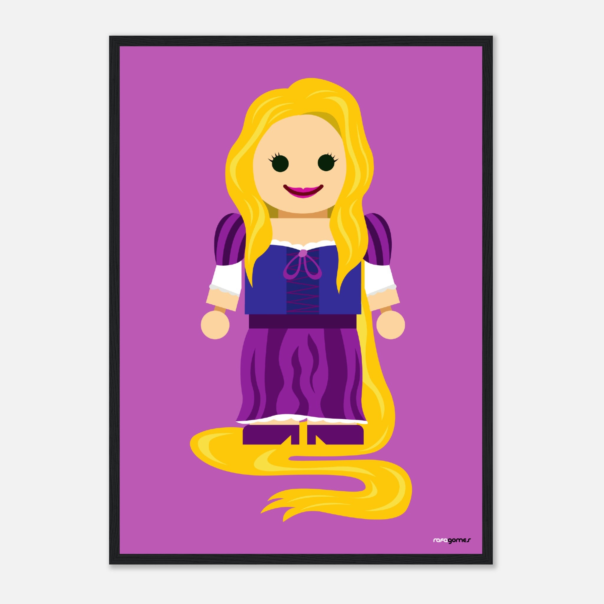 Coleçao Toys Rapunzel Poster