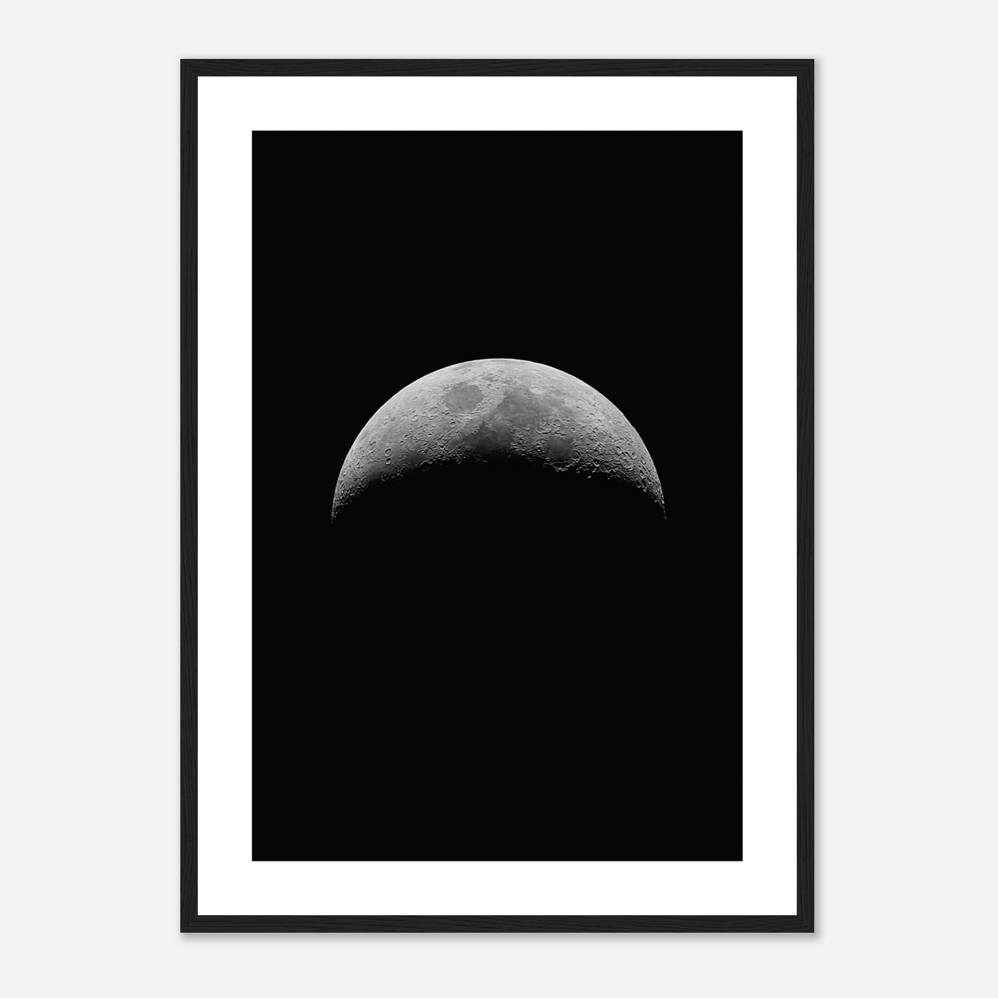 Moon At Night Poster