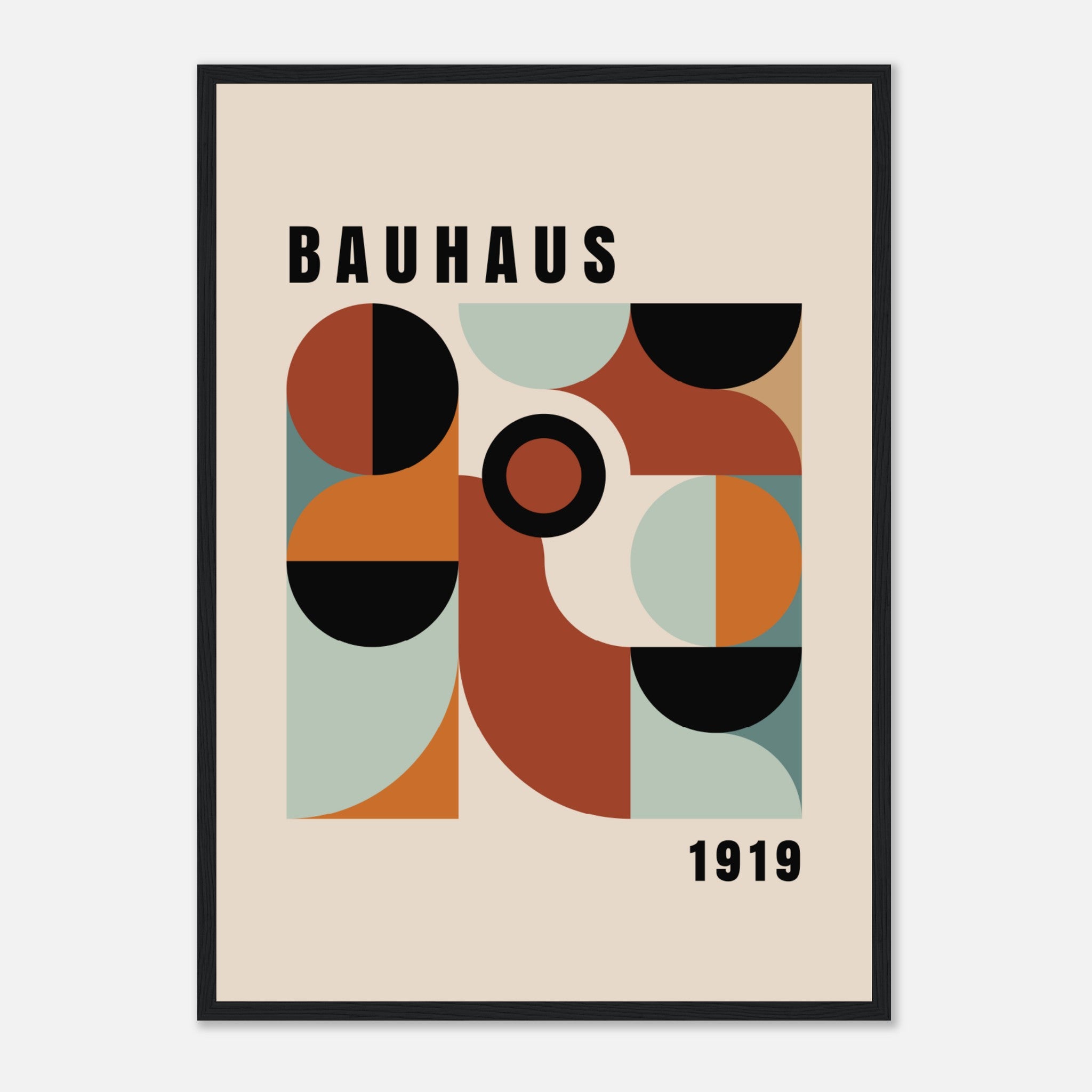 Composición Bauhaus No.1 Póster