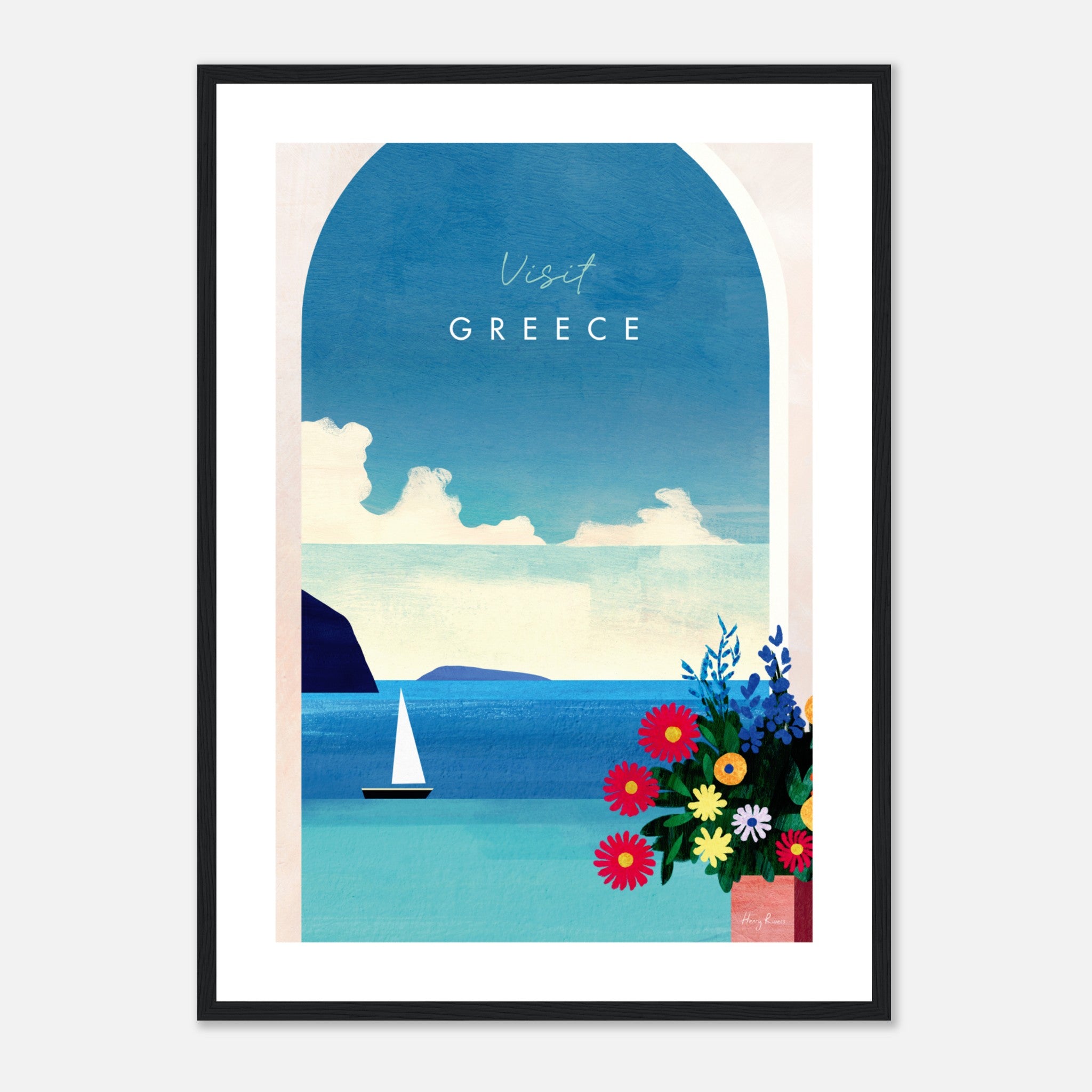 Póster Grecia, islas griegas