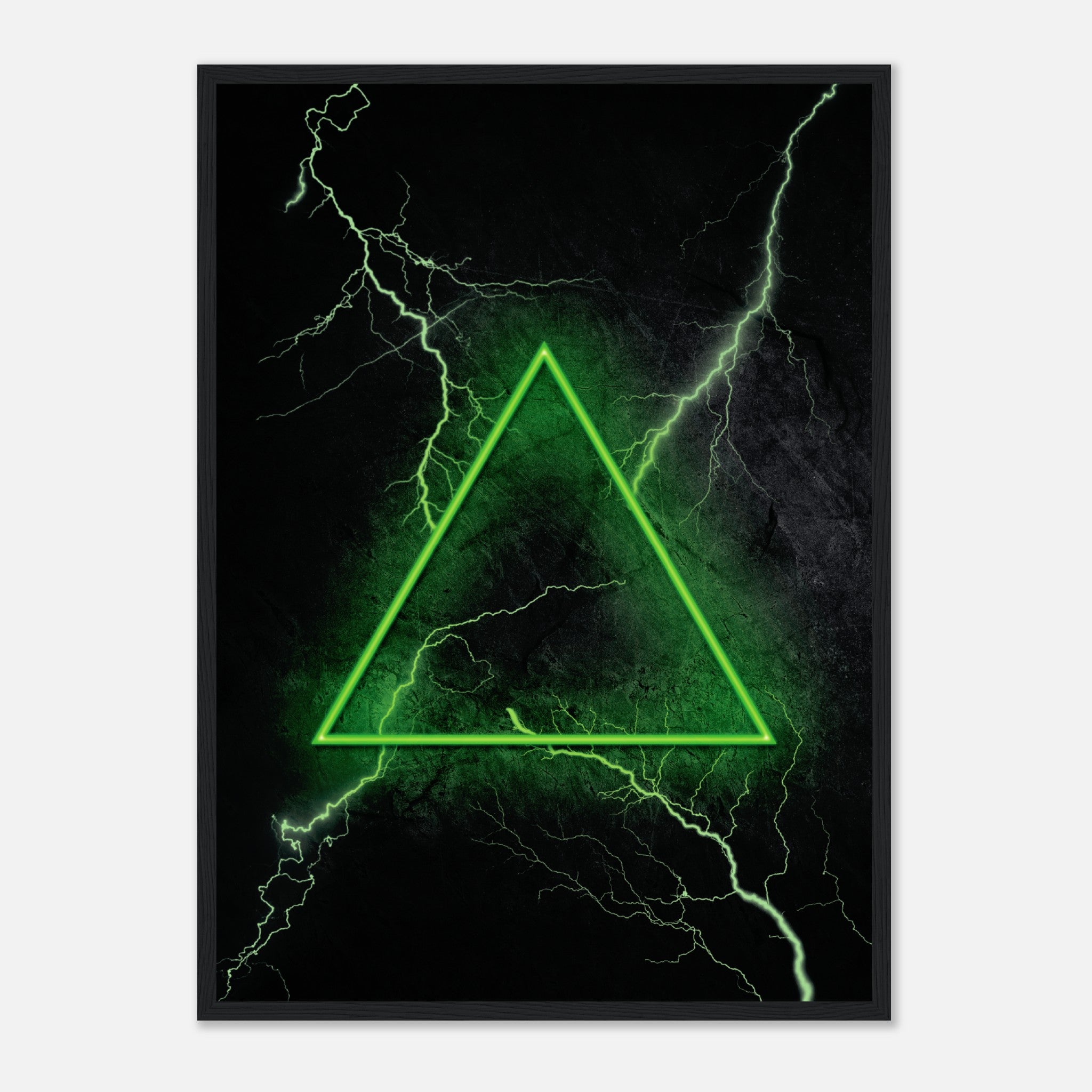 PS Lightening Triangle Poster