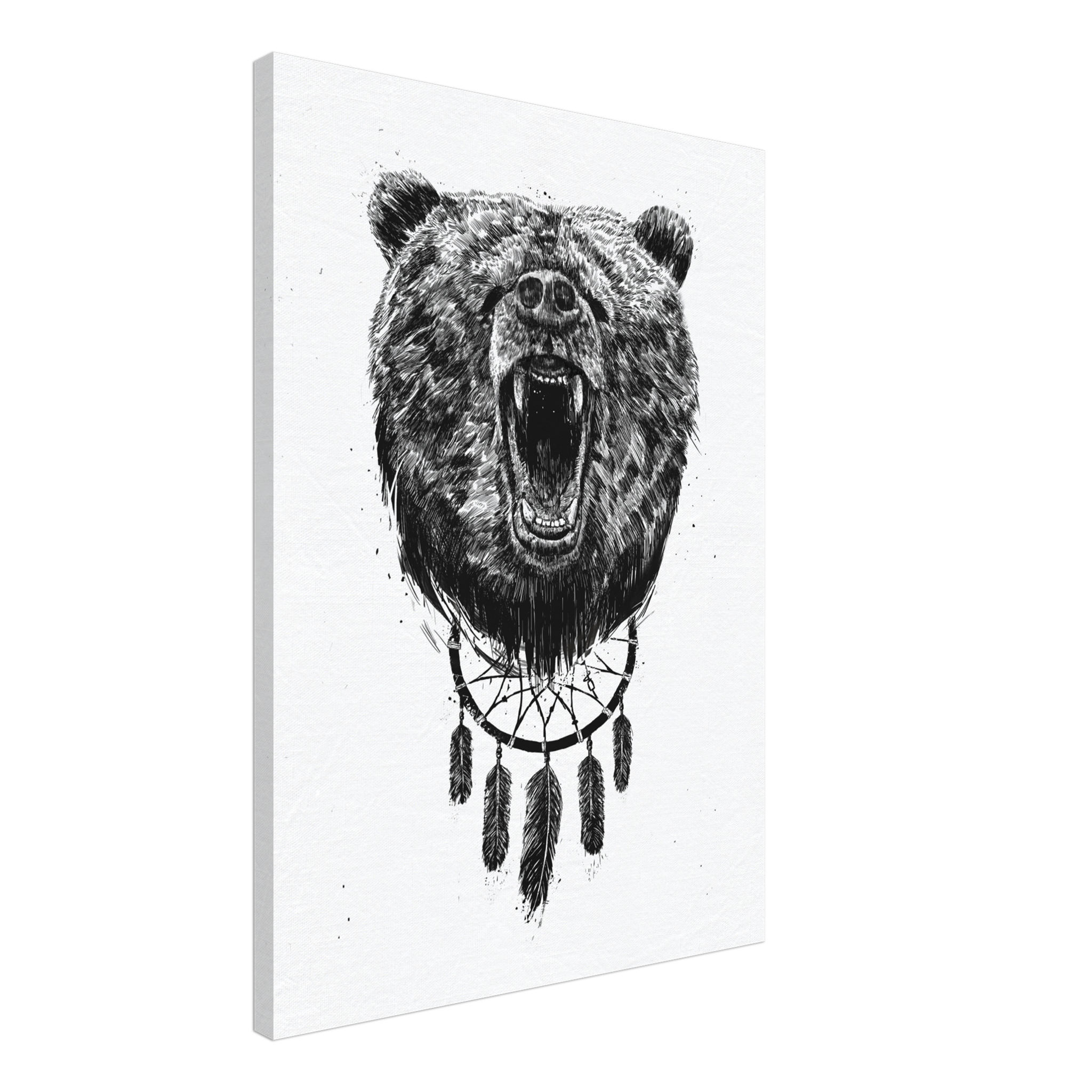 Don't Wake The Bear Canvas