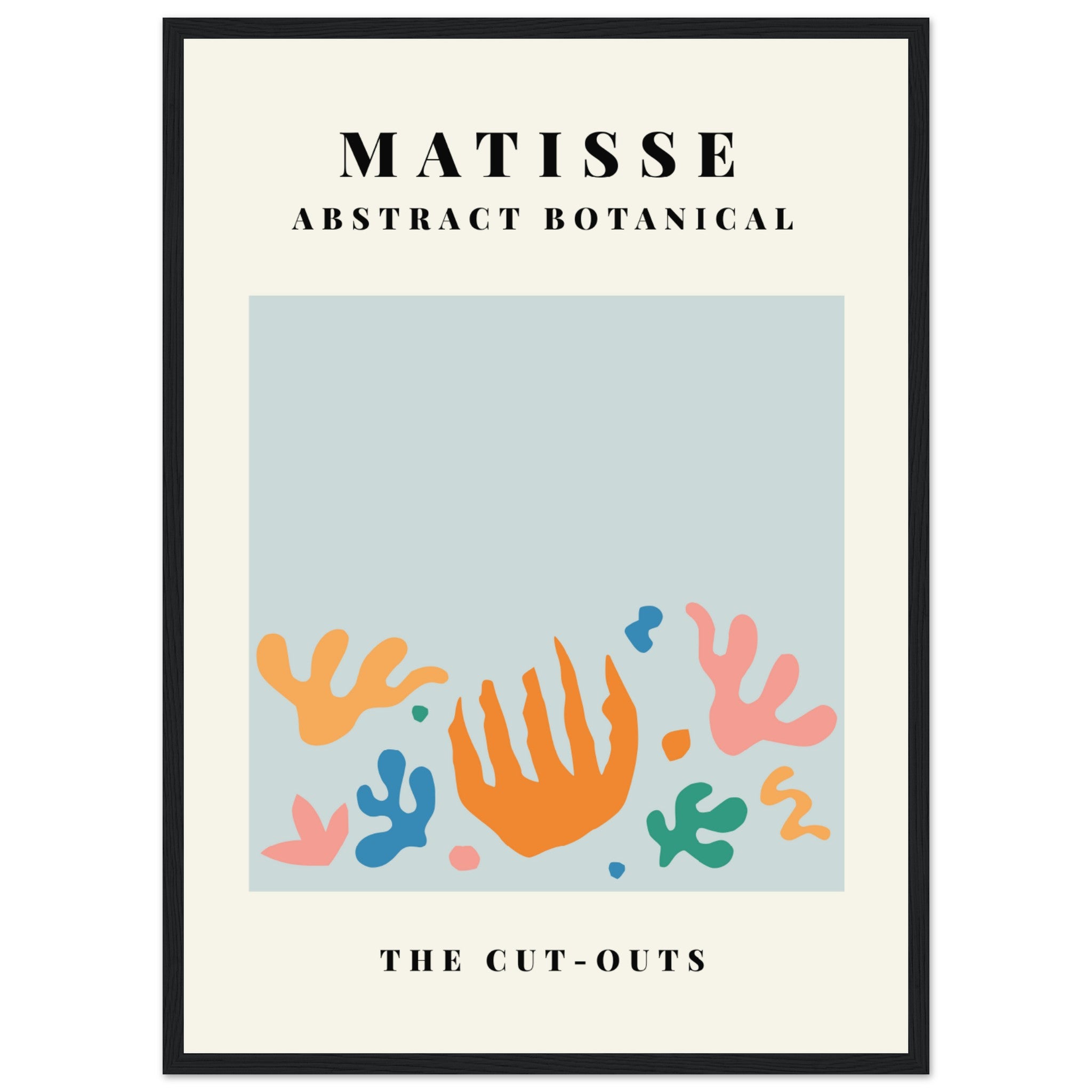 Matisse Cut-Outs Color Botánicos Póster