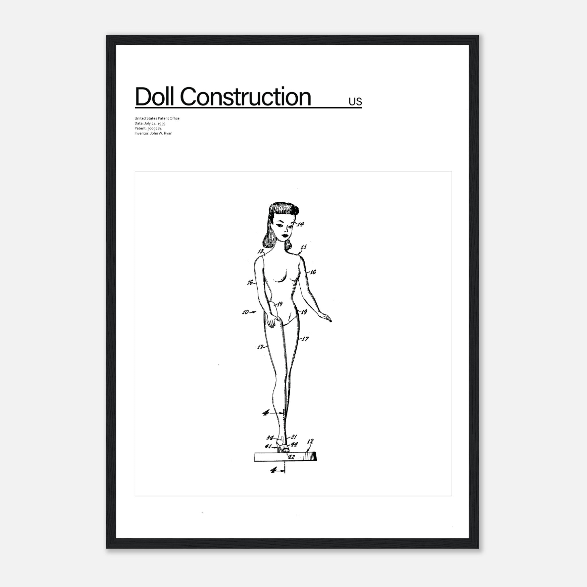 Patent Doll Poster