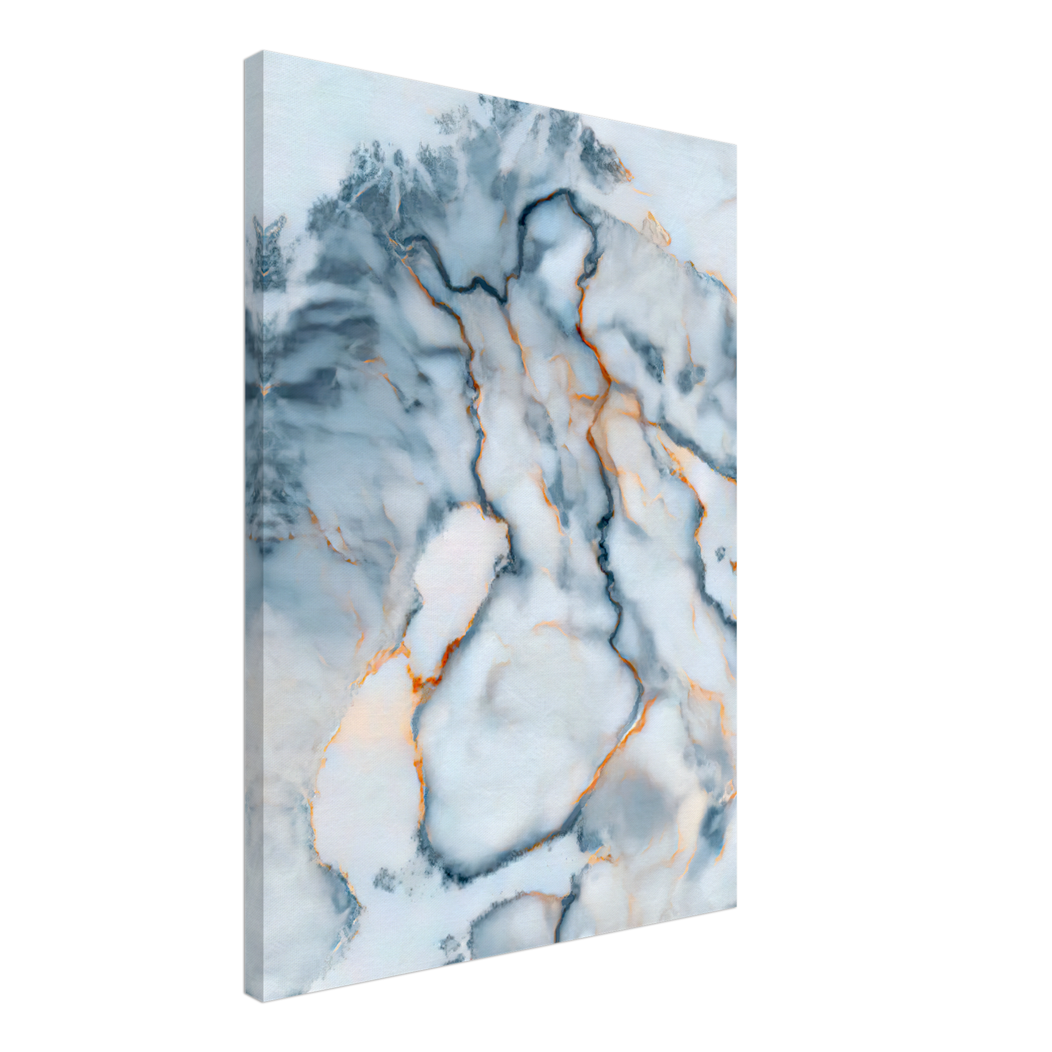 Finland Marble Map Canvas