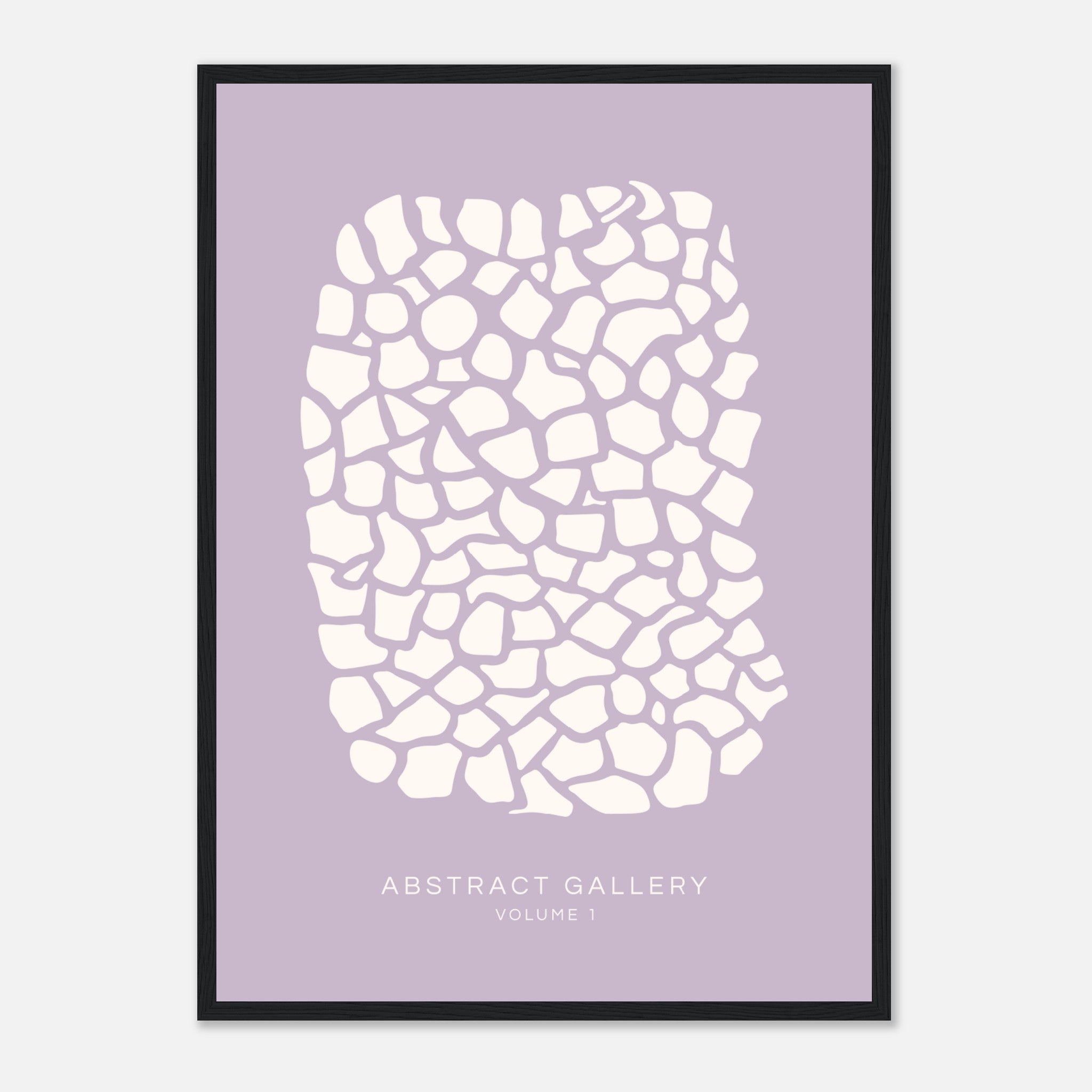 Pebble Abstract Poster