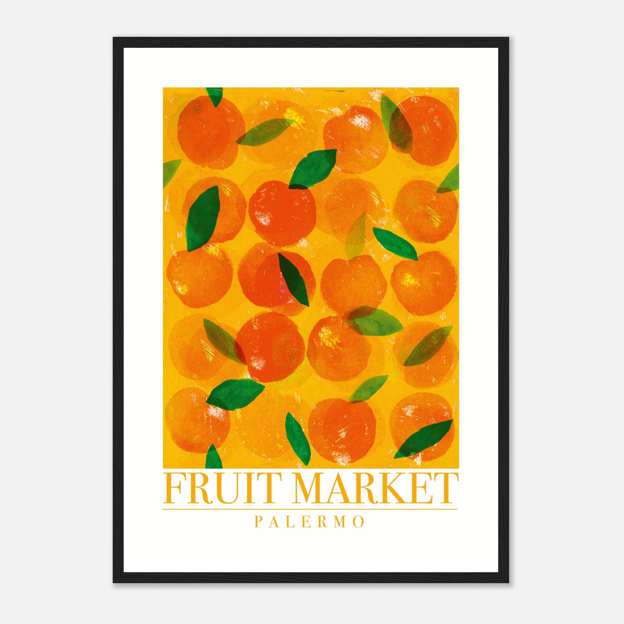 Póster Mercado de frutas