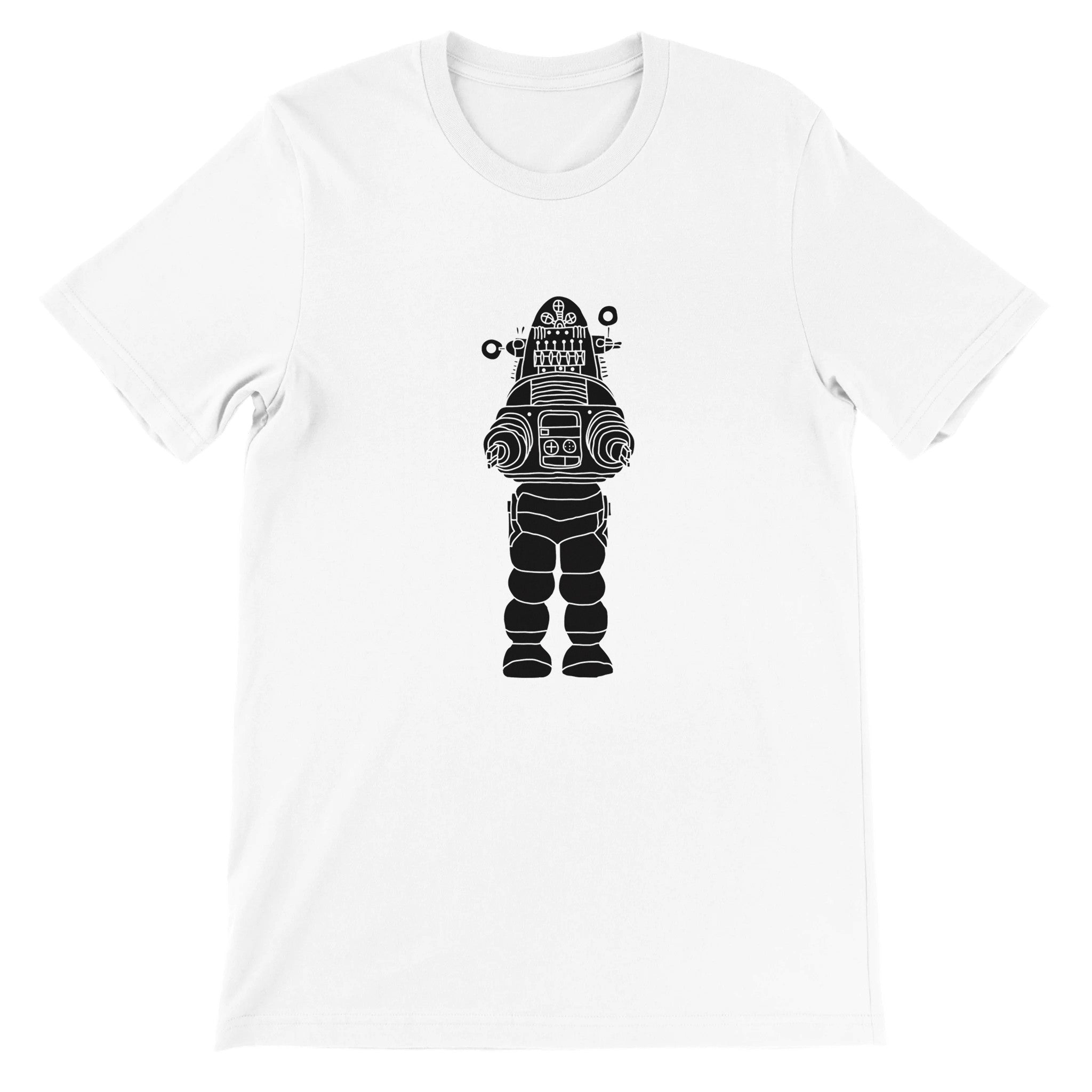 ROBOT UPRISING Crewneck T-shirt - Optimalprint