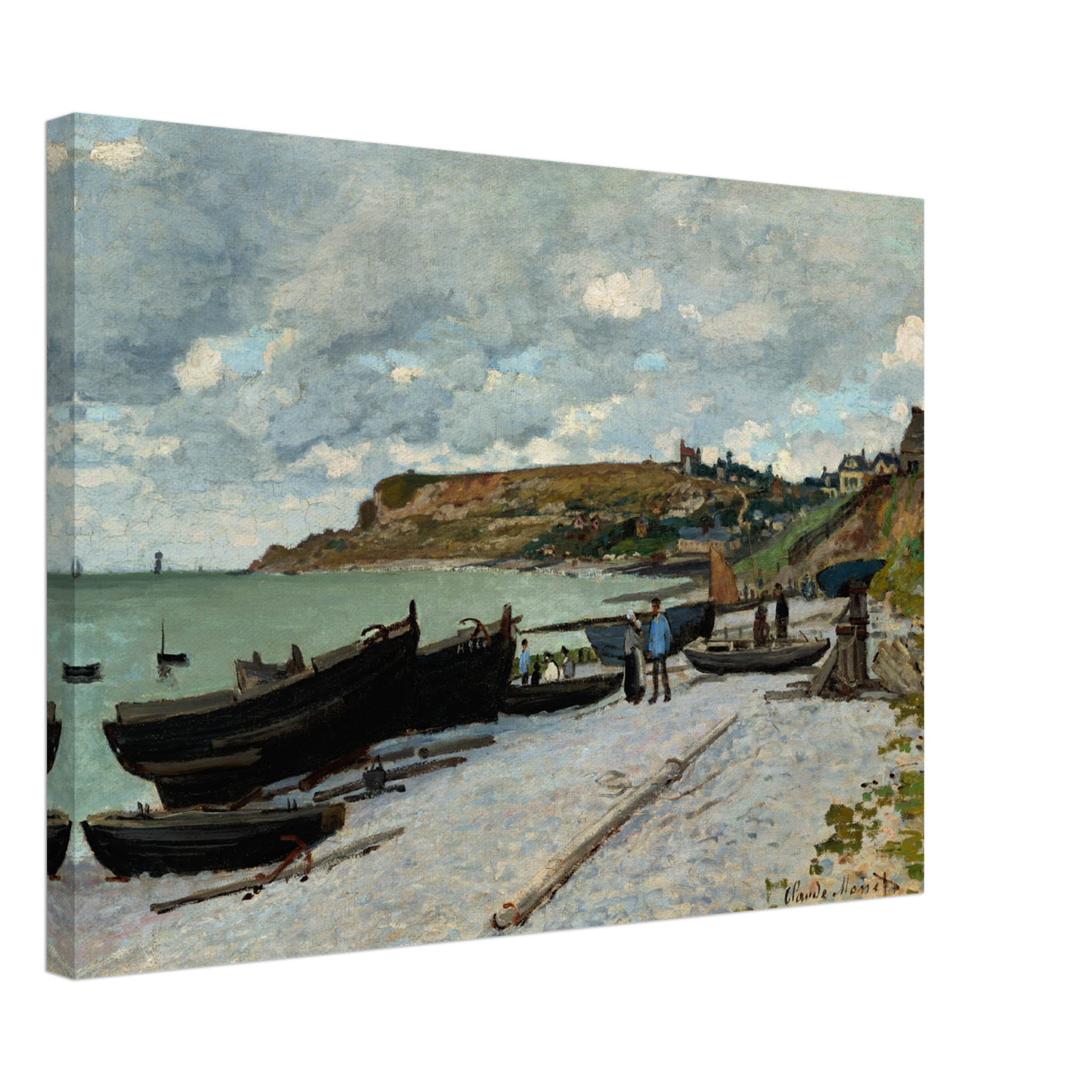 Monet Sainte Adresse (1867) Canvas