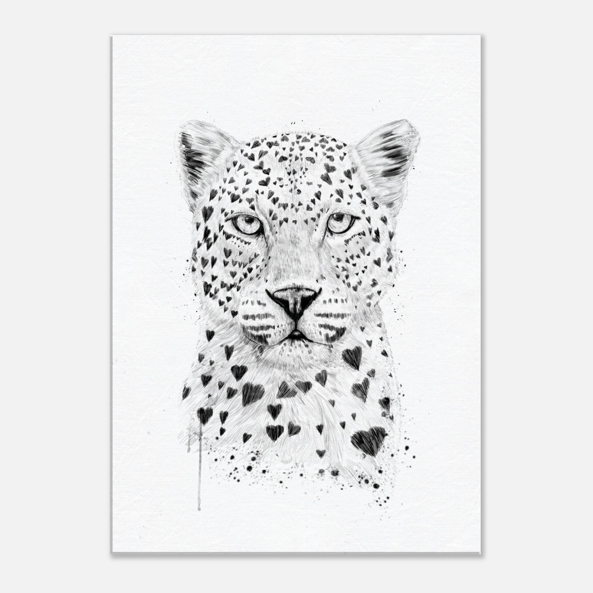 Lovely Leopard Canvas