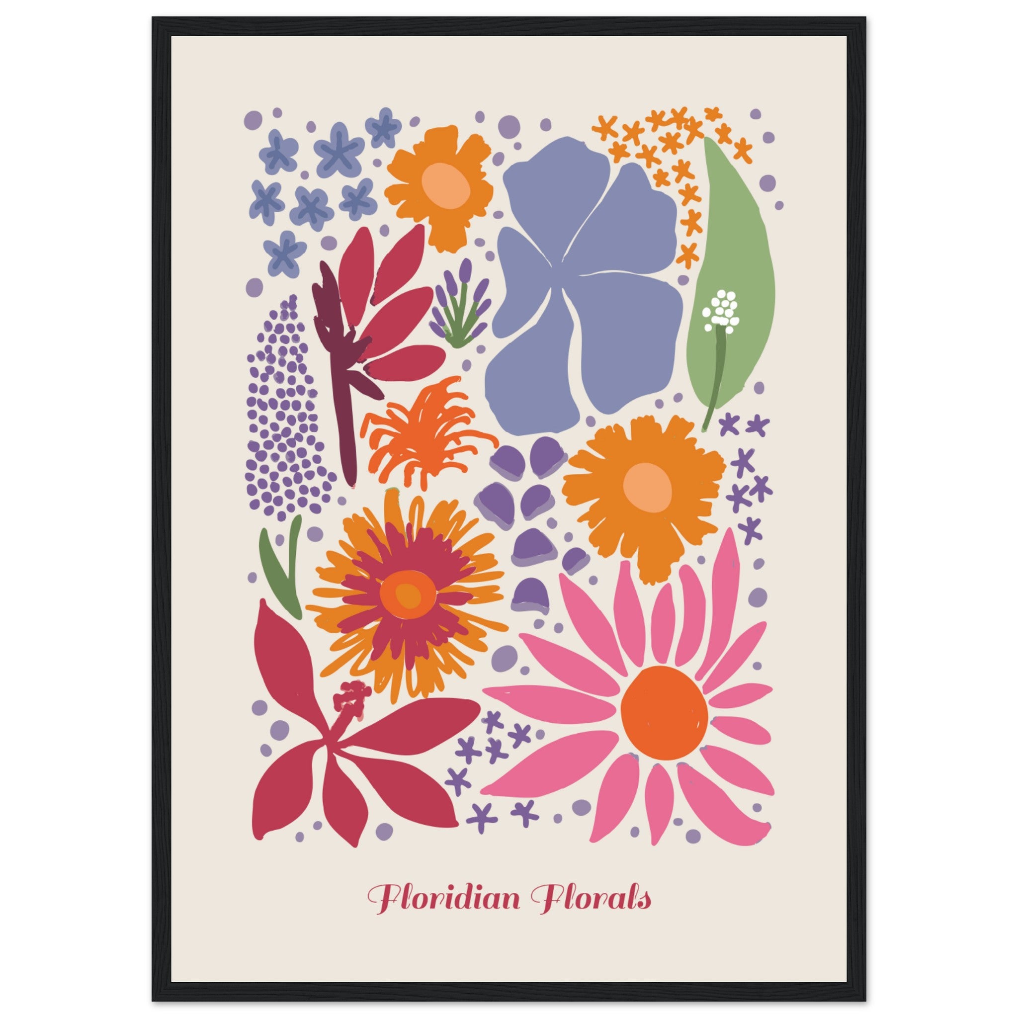 Floridan Florals Poster