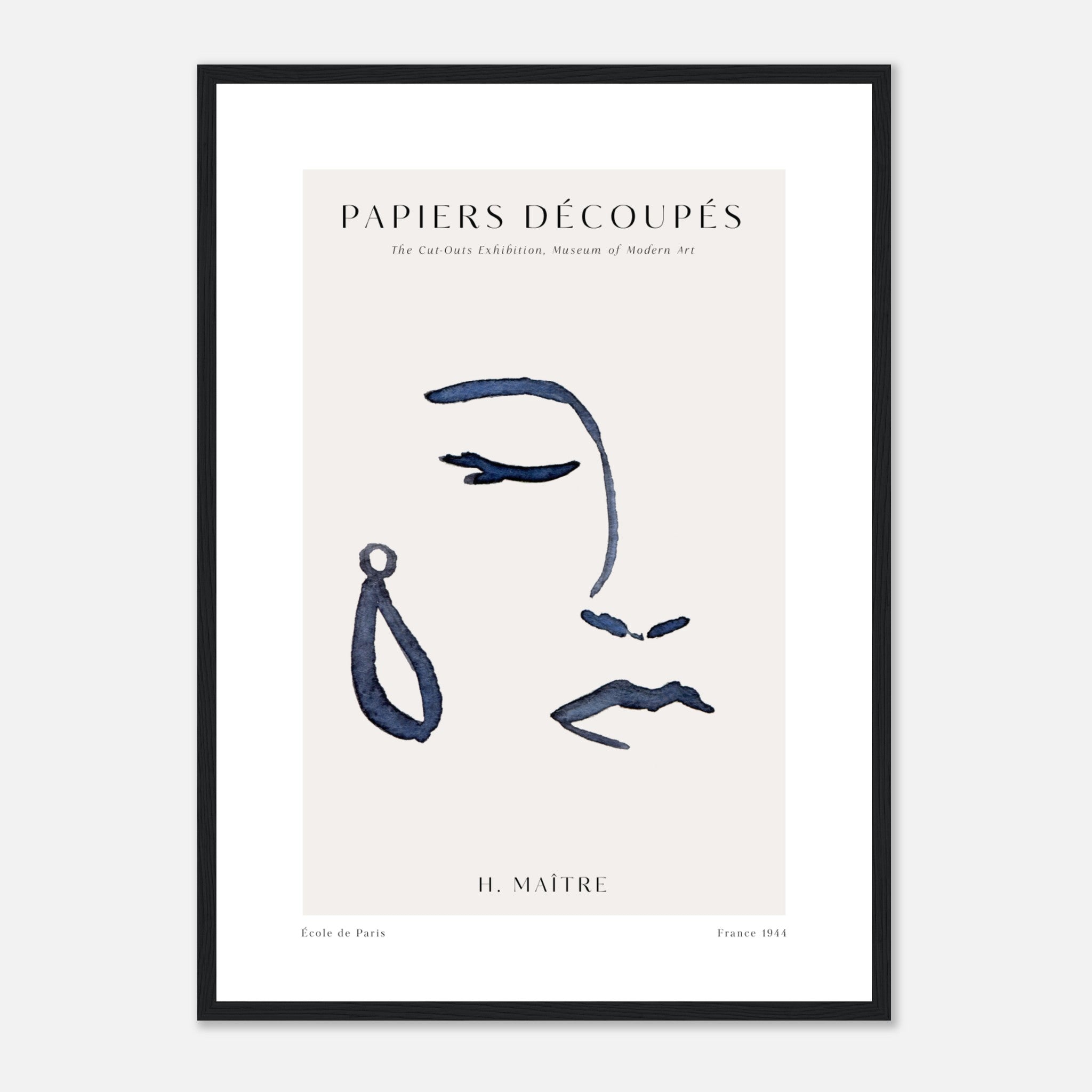 Matisse Papiers Decoupes No. 10 - Colors Poster
