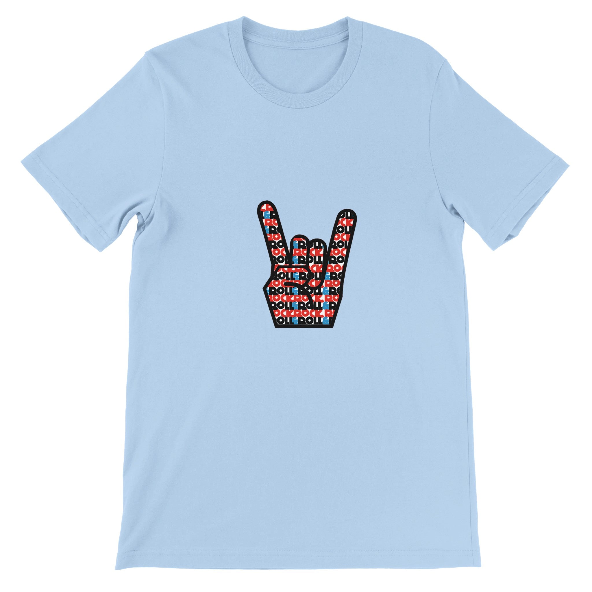 Rock And Roll Crewneck T-shirt - Optimalprint