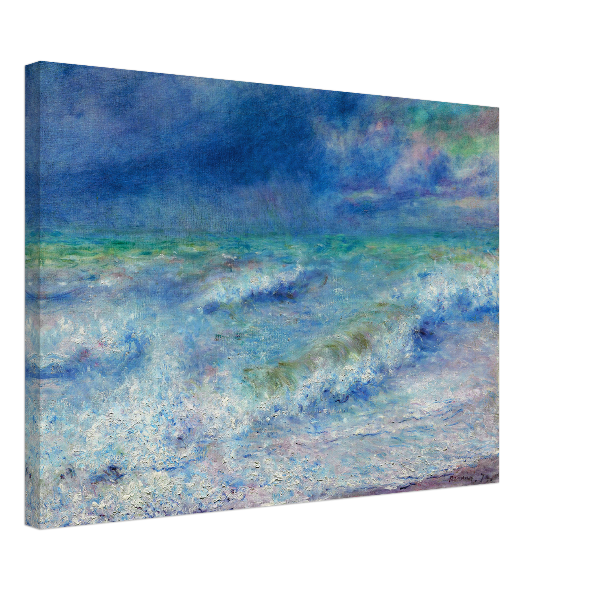 Seascape (1897) by Renoir Canvas