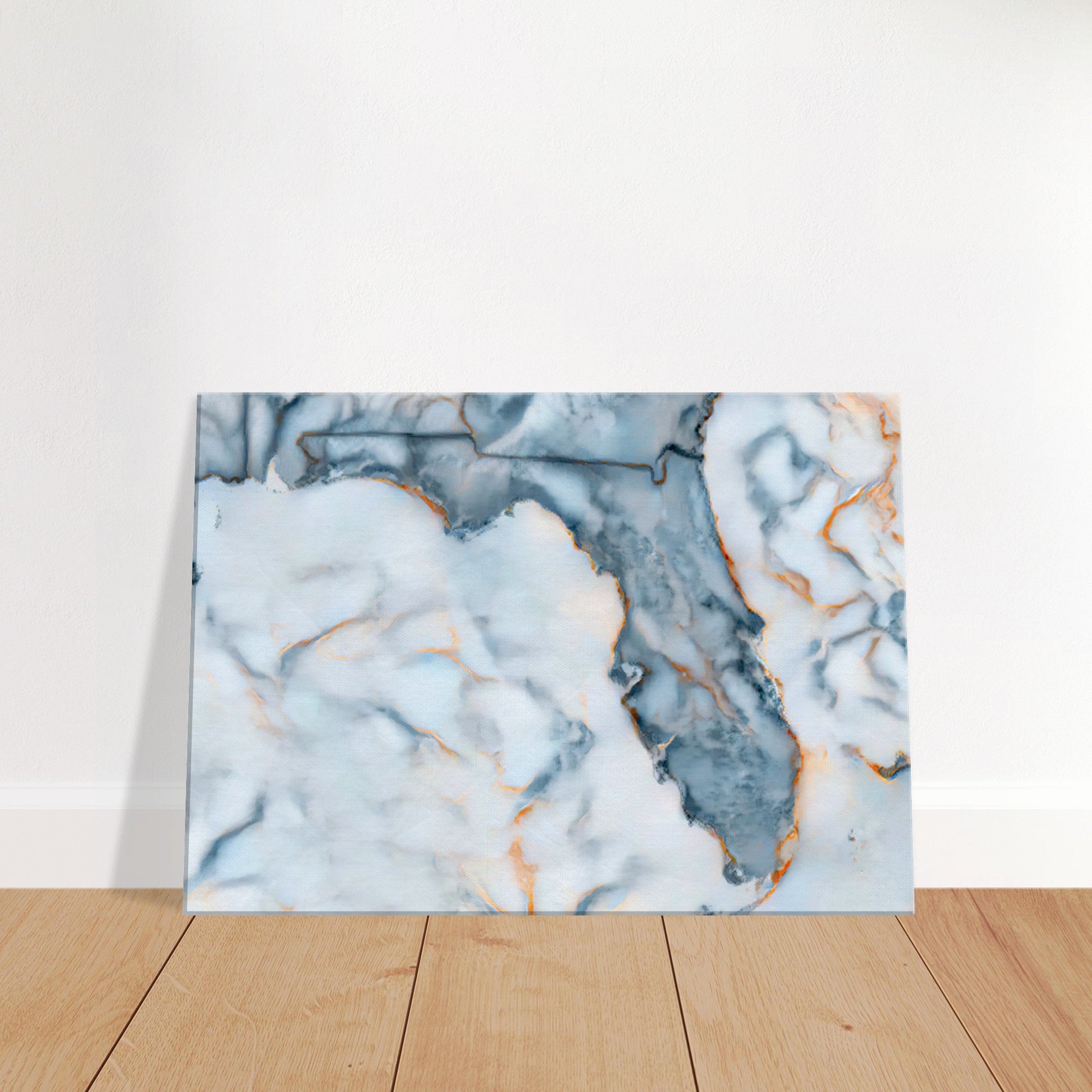 Florida Marble Map Canvas