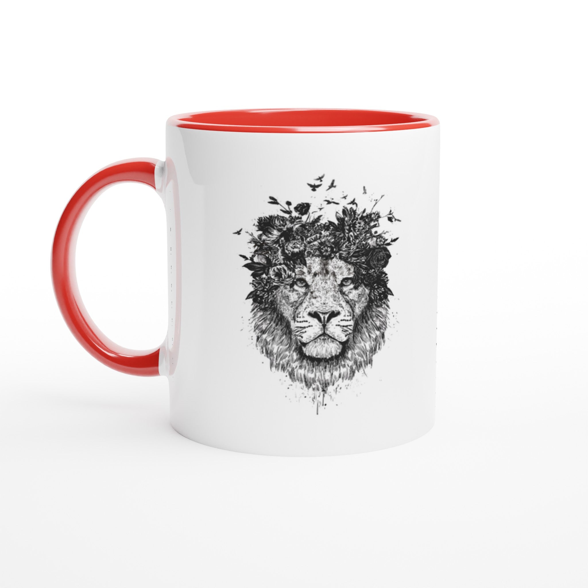 Floral Lion Mug - Optimalprint