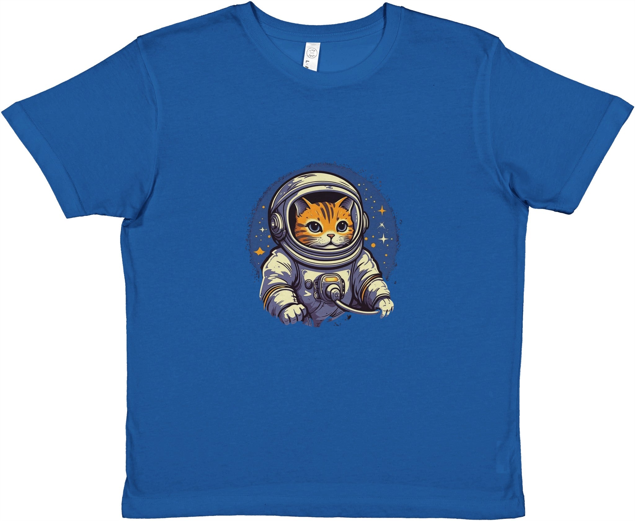 Cosmic Whisker Voyager Kids Crewneck T-shirt - Optimalprint