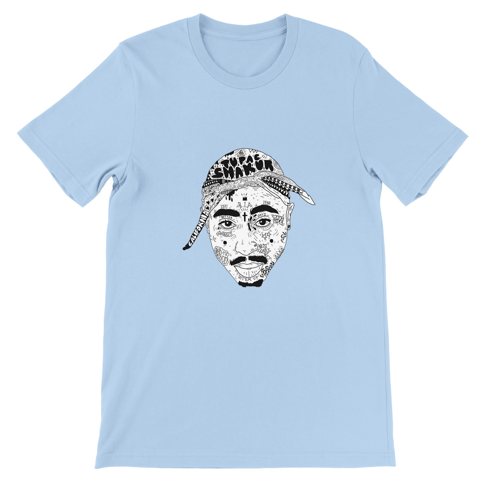 Tupac Crewneck T-shirt