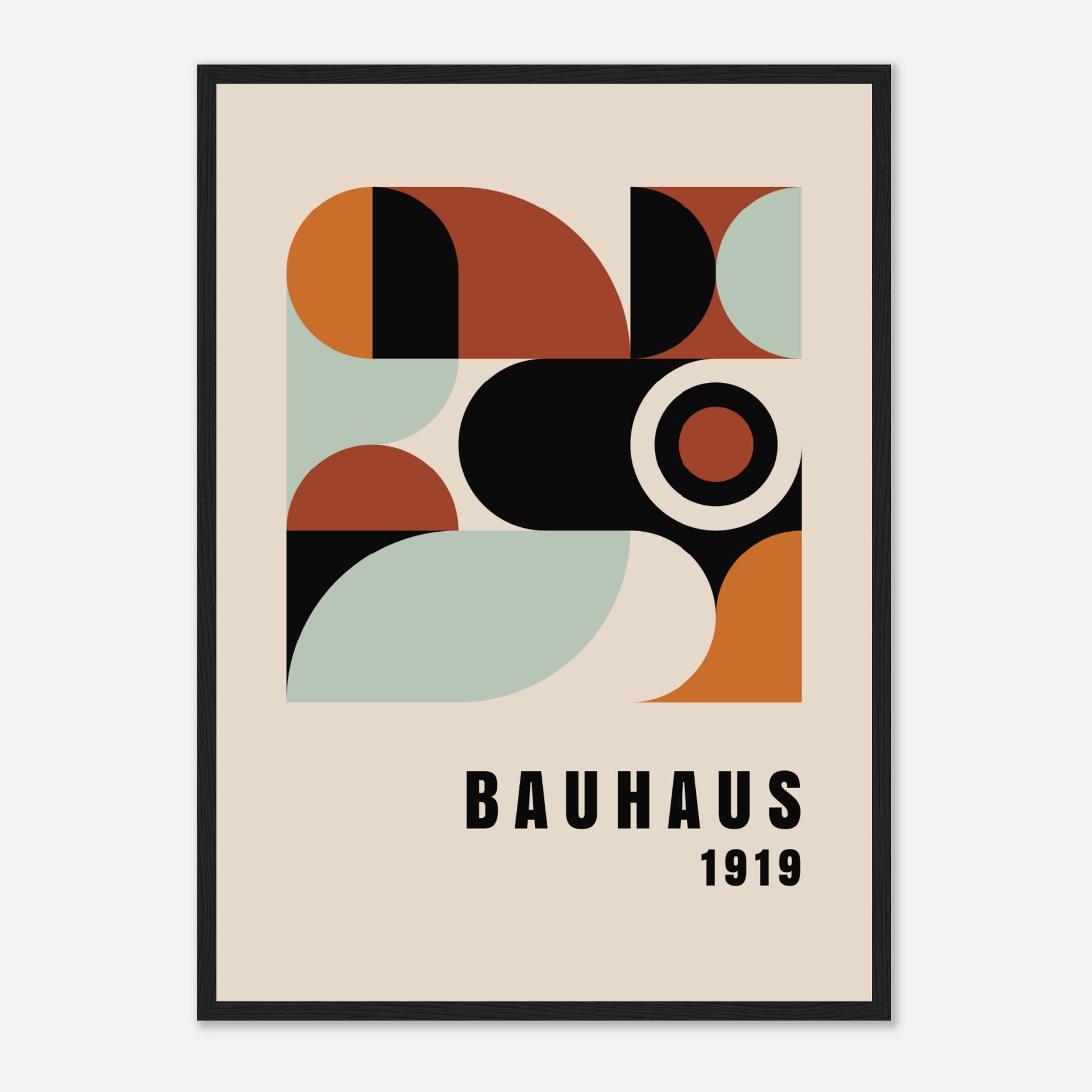 Composición Bauhaus No.2 Póster