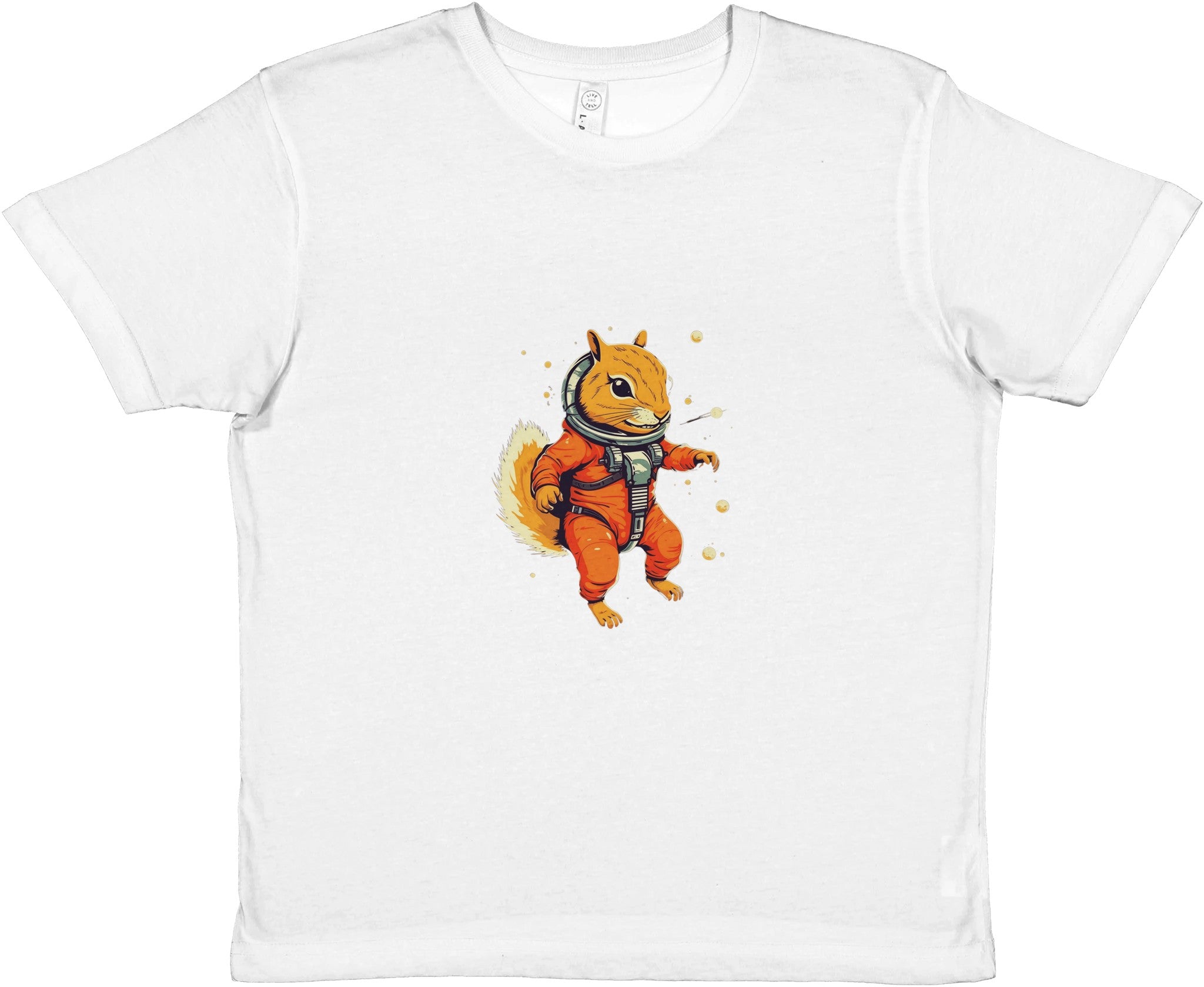 Astro Squirrel Odyssey Kids Crewneck T-shirt - Optimalprint