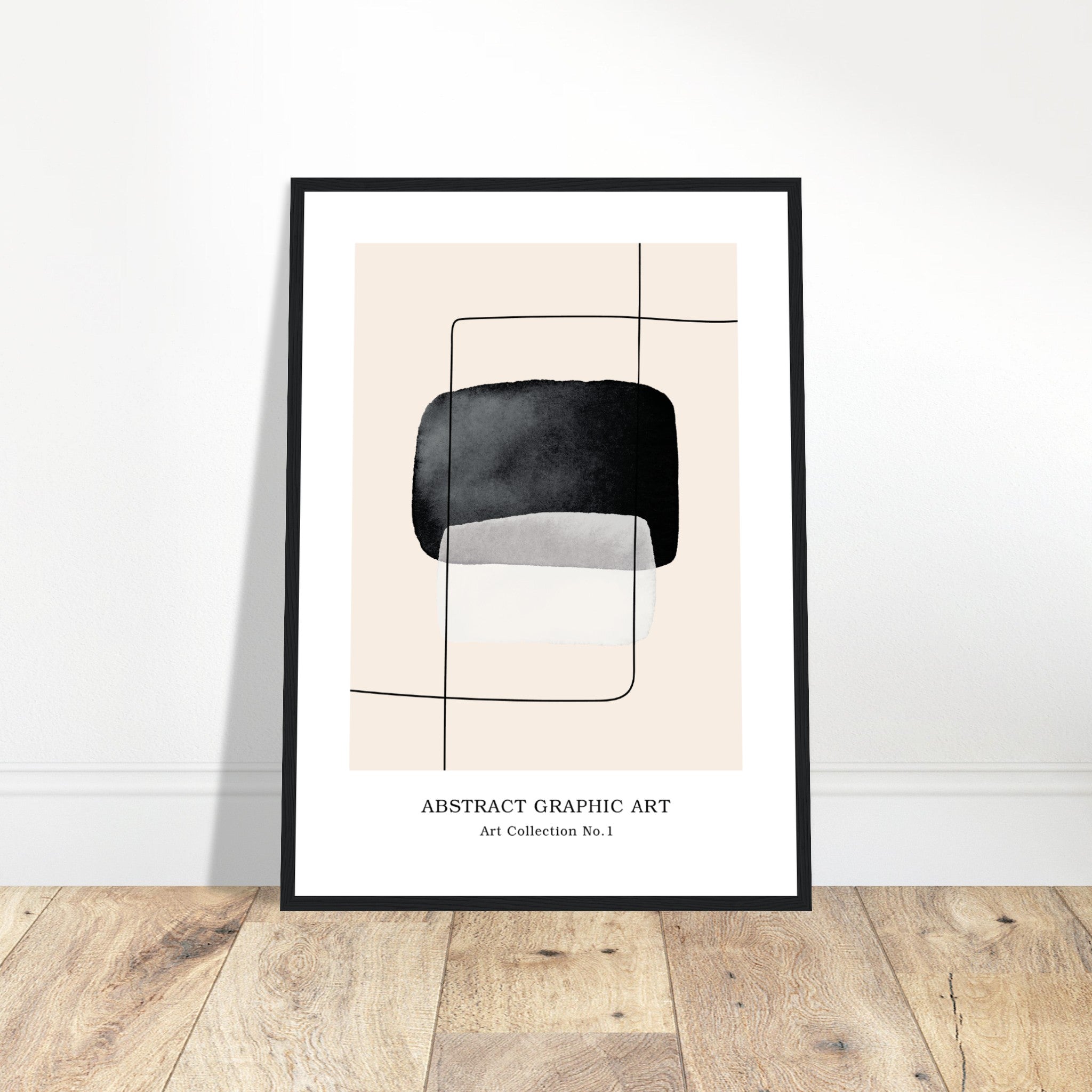 Abstract Graphic Art No1 Poster