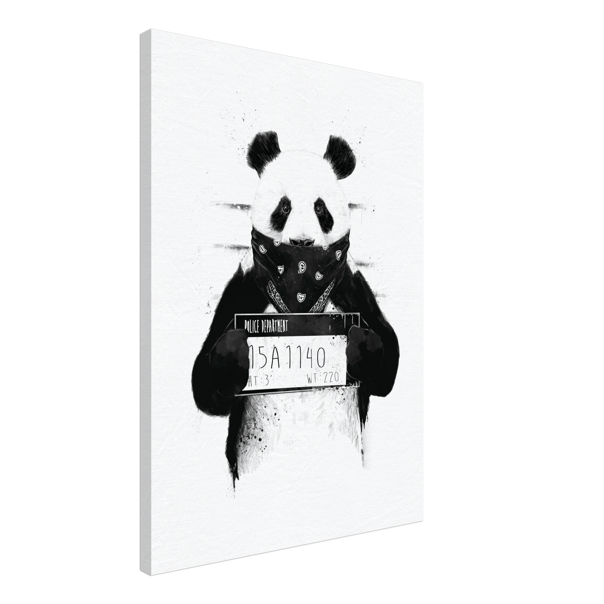 Bad Panda Canvas