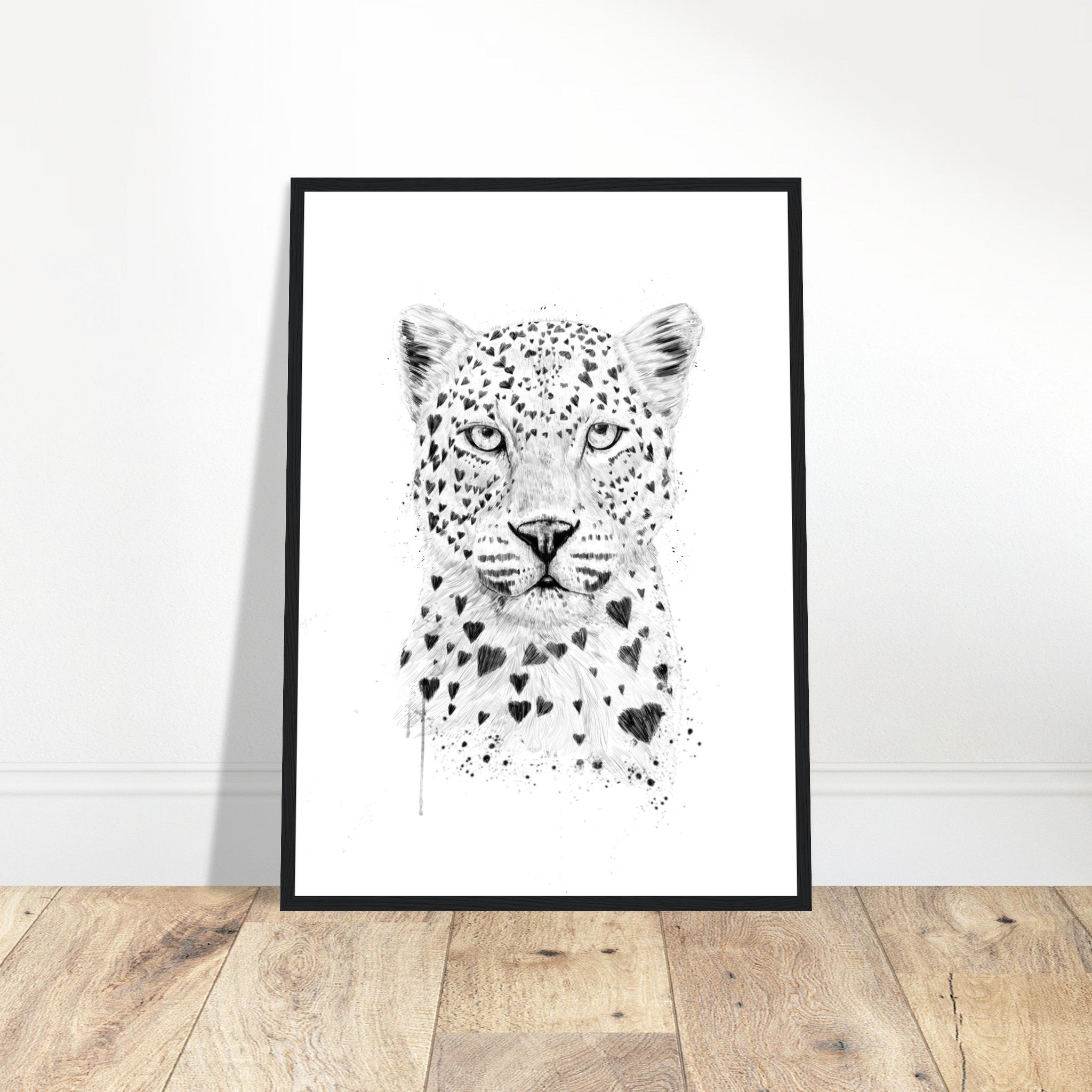 Precioso leopardo Póster