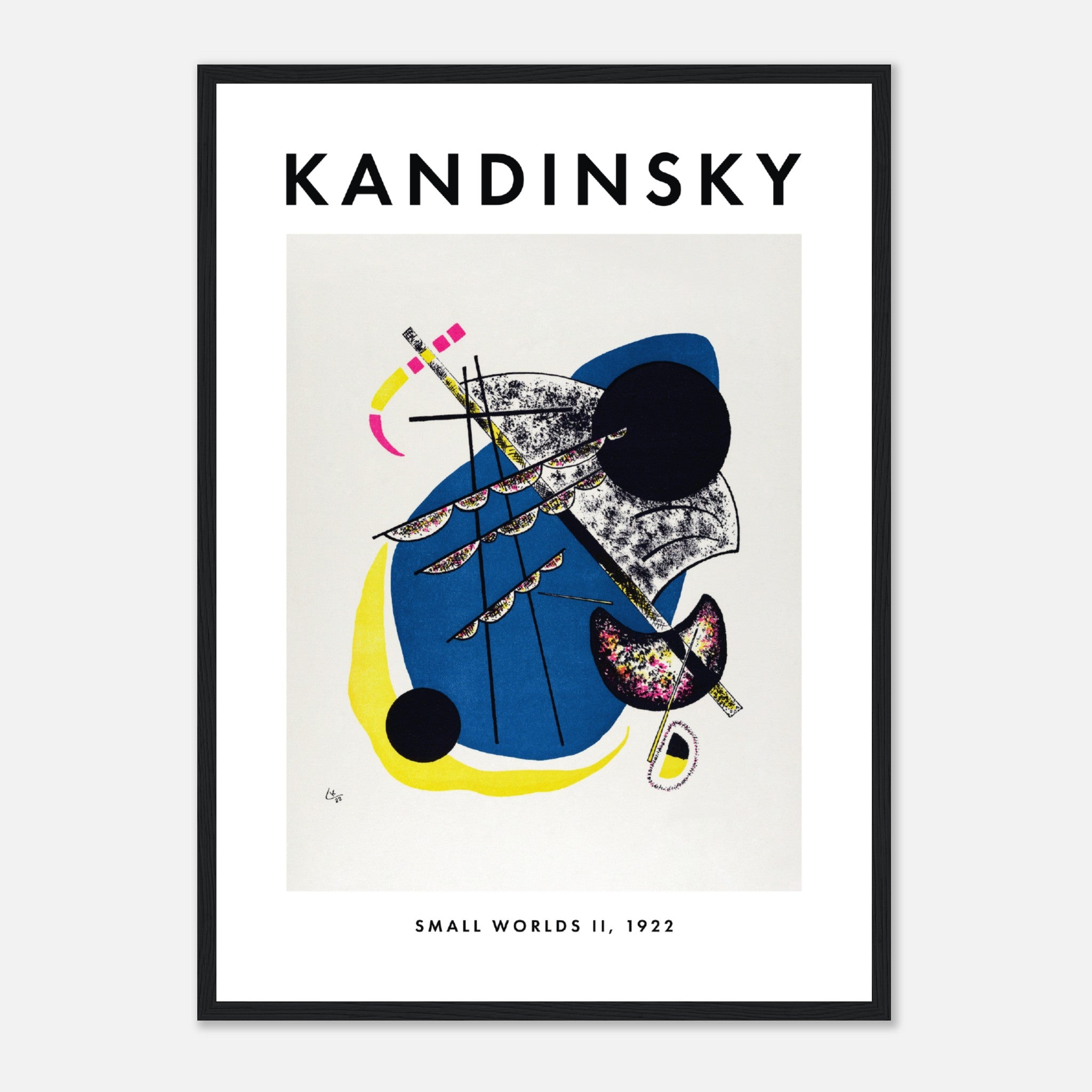 Kandinsky - Pequeños mundos II Póster
