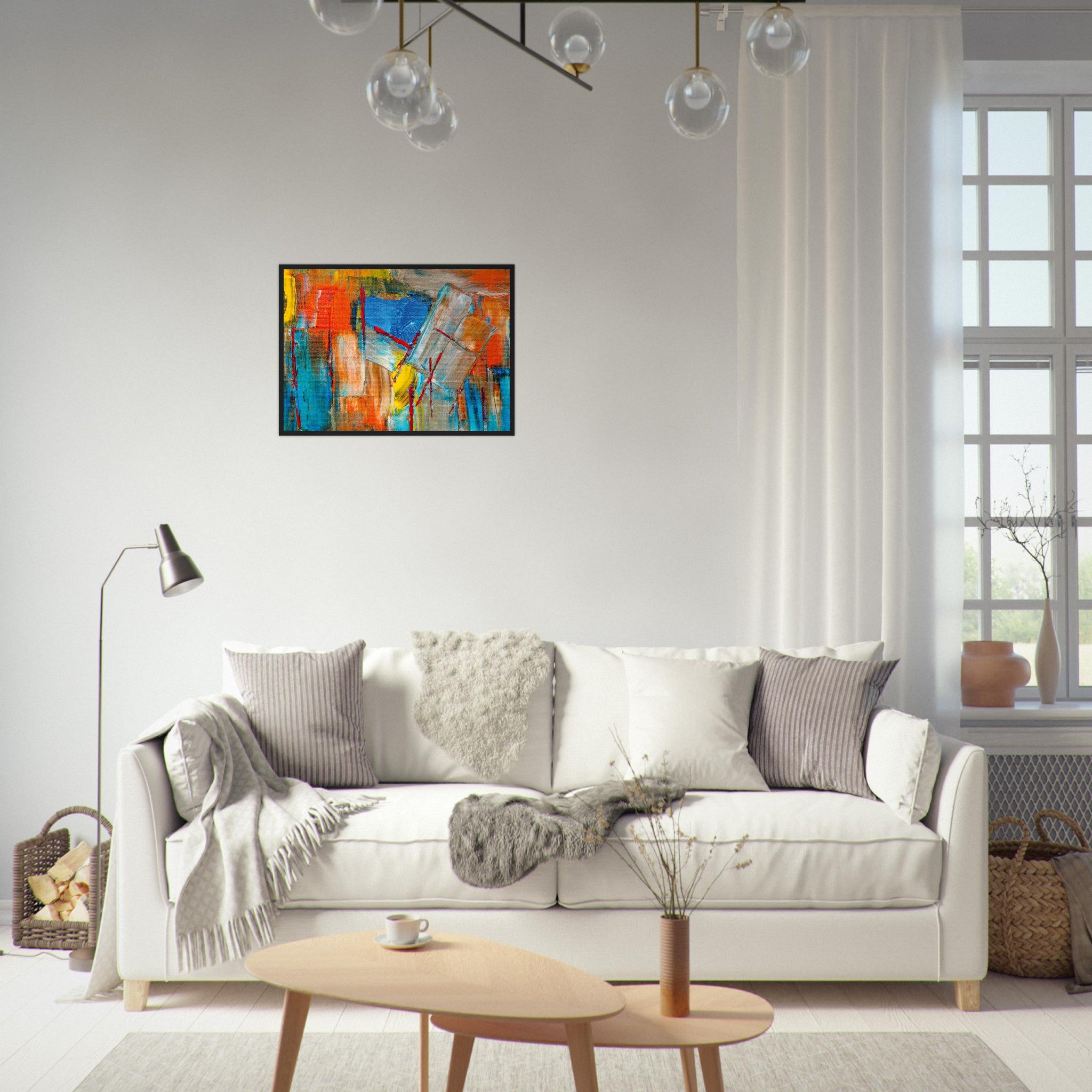 Bold Abstract Painting Poster
