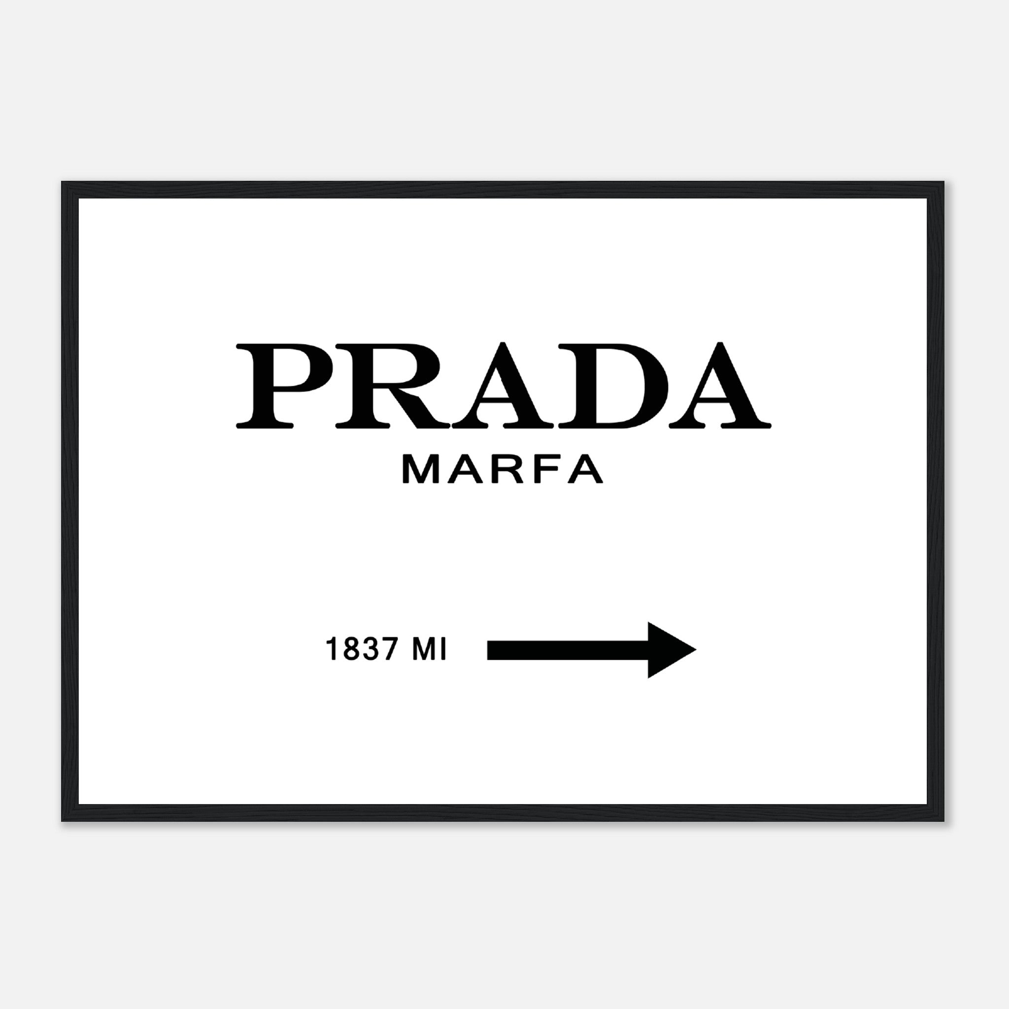 Prada Marfa Original Póster