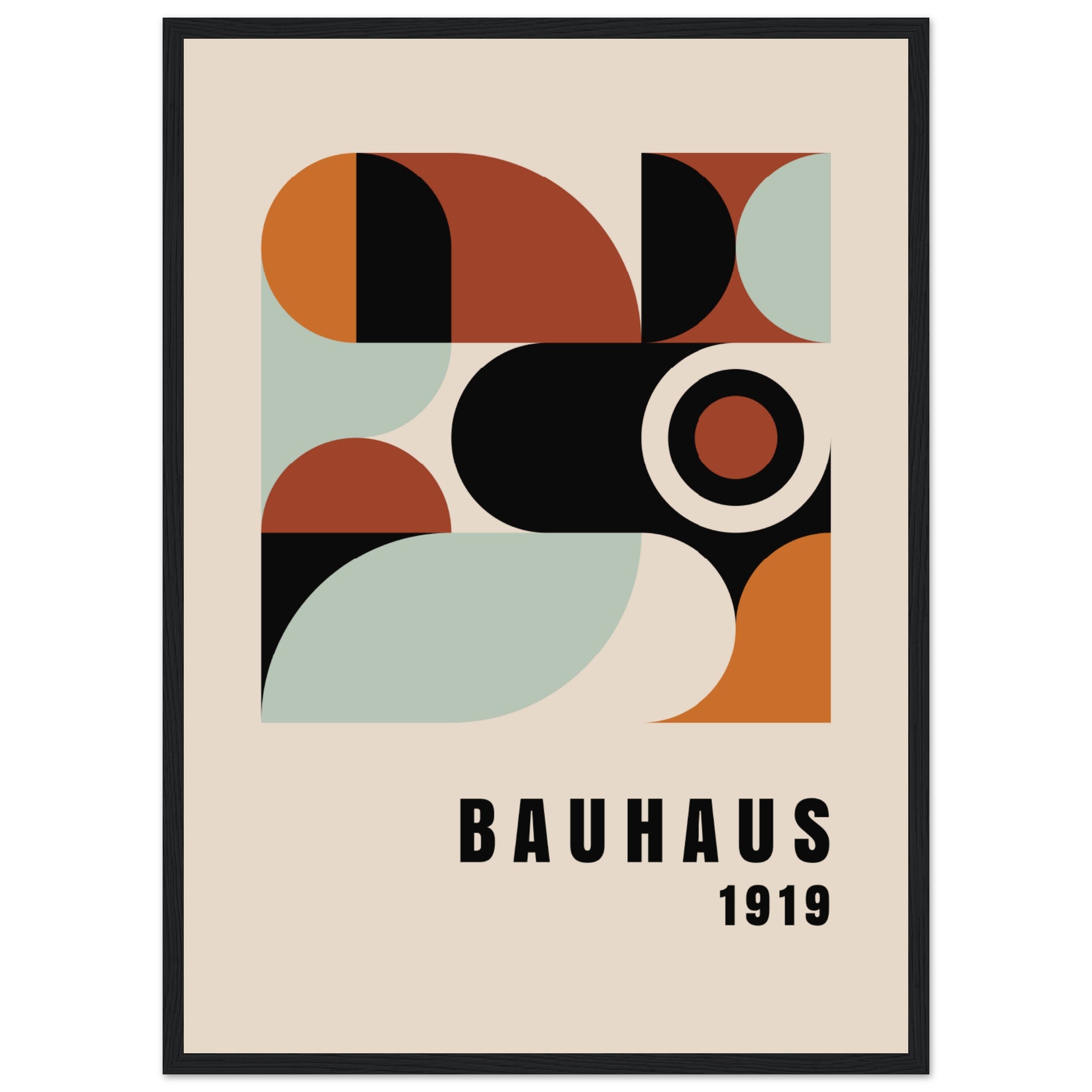 Composición Bauhaus No.2 Póster
